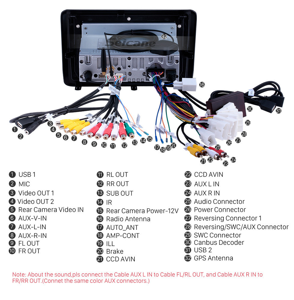 Seicane 2014 Toyota Noah Android 10.0 9 inch GPS Navigation Radio Bluetooth WIFI HD Touchscreen Carplay support OBD2 TPMS Backup camera Seicane 2014 Toyota Noah Android 10.0 9 inch GPS Navigation Radio Bluetooth WIFI HD Touchscreen Carplay support OBD2 TPMS Backup camera