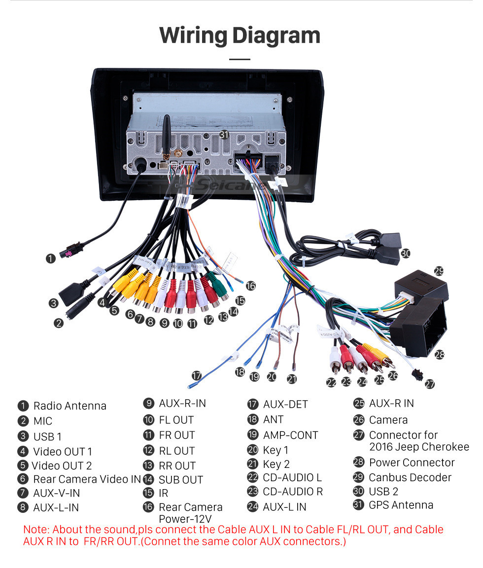 Seicane 10.0 9-дюймовый GPS-навигатор для Android Fiat Stilo с сенсорным экраном HD Carplay Bluetooth Mirror Link с поддержкой TPMS Digital TV