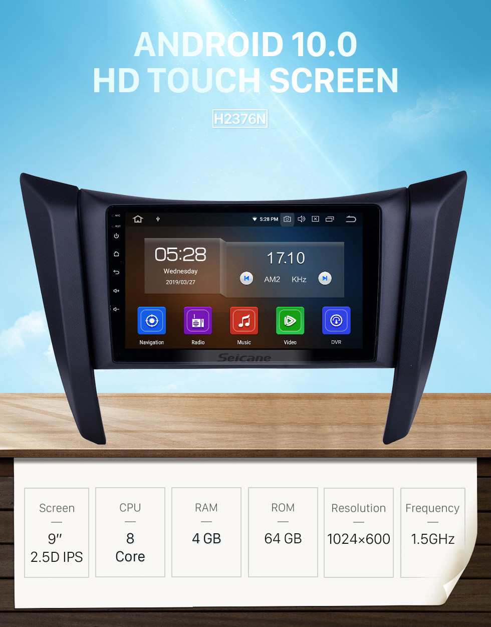 Seicane OEM 9 inch Android 10.0 Radio for 2017-2018 Nissan Navara/NP300/Frontier Bluetooth HD Touchscreen GPS Navigation Carplay support TPMS Seicane OEM 9 inch Android 10.0 Radio for 2017-2018 Nissan Navara/NP300/Frontier Bluetooth HD Touchscreen GPS Navigation Carplay support TPMS