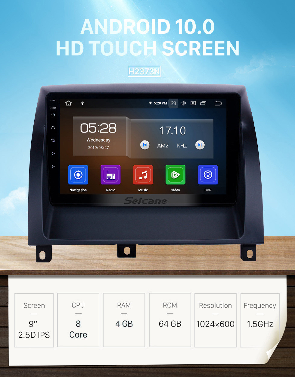 Seicane Pantalla táctil HD 2011-2016 MG3 Android 10.0 9 pulgadas GPS Navegación Radio Bluetooth WIFI AUX USB Carplay compatible con DAB + DVR OBD2 Seicane Pantalla táctil HD 2011-2016 MG3 Android 10.0 9 pulgadas GPS Navegación Radio Bluetooth WIFI AUX USB Carplay compatible con DAB + DVR OBD2