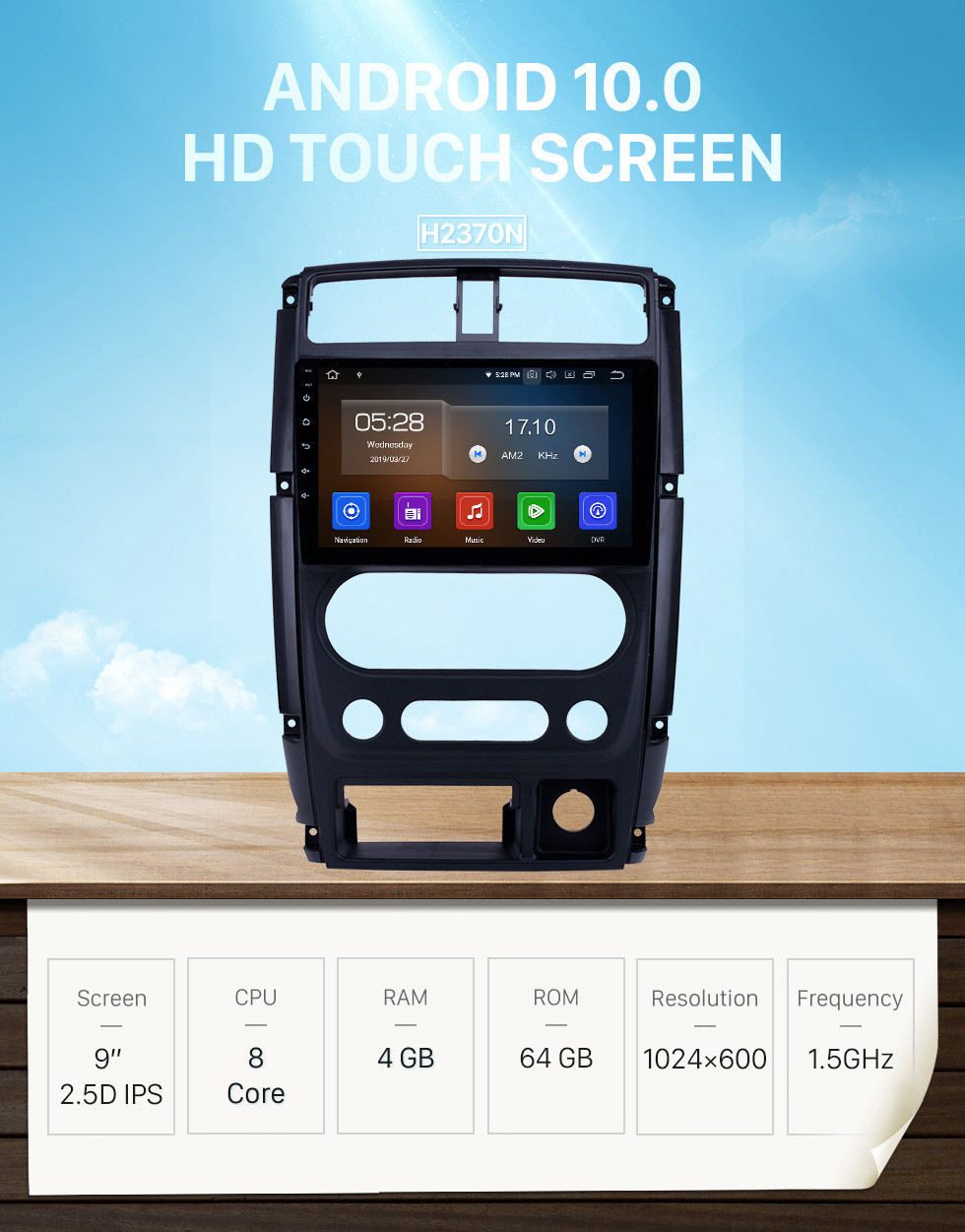Seicane 2007-2012 Suzuki Jimny Android 10.0 9 inch GPS Navigation Radio Bluetooth HD Touchscreen WIFI Carplay support Backup camera DAB+ Seicane 2007-2012 Suzuki Jimny Android 10.0 9 inch GPS Navigation Radio Bluetooth HD Touchscreen WIFI Carplay support Backup camera DAB+