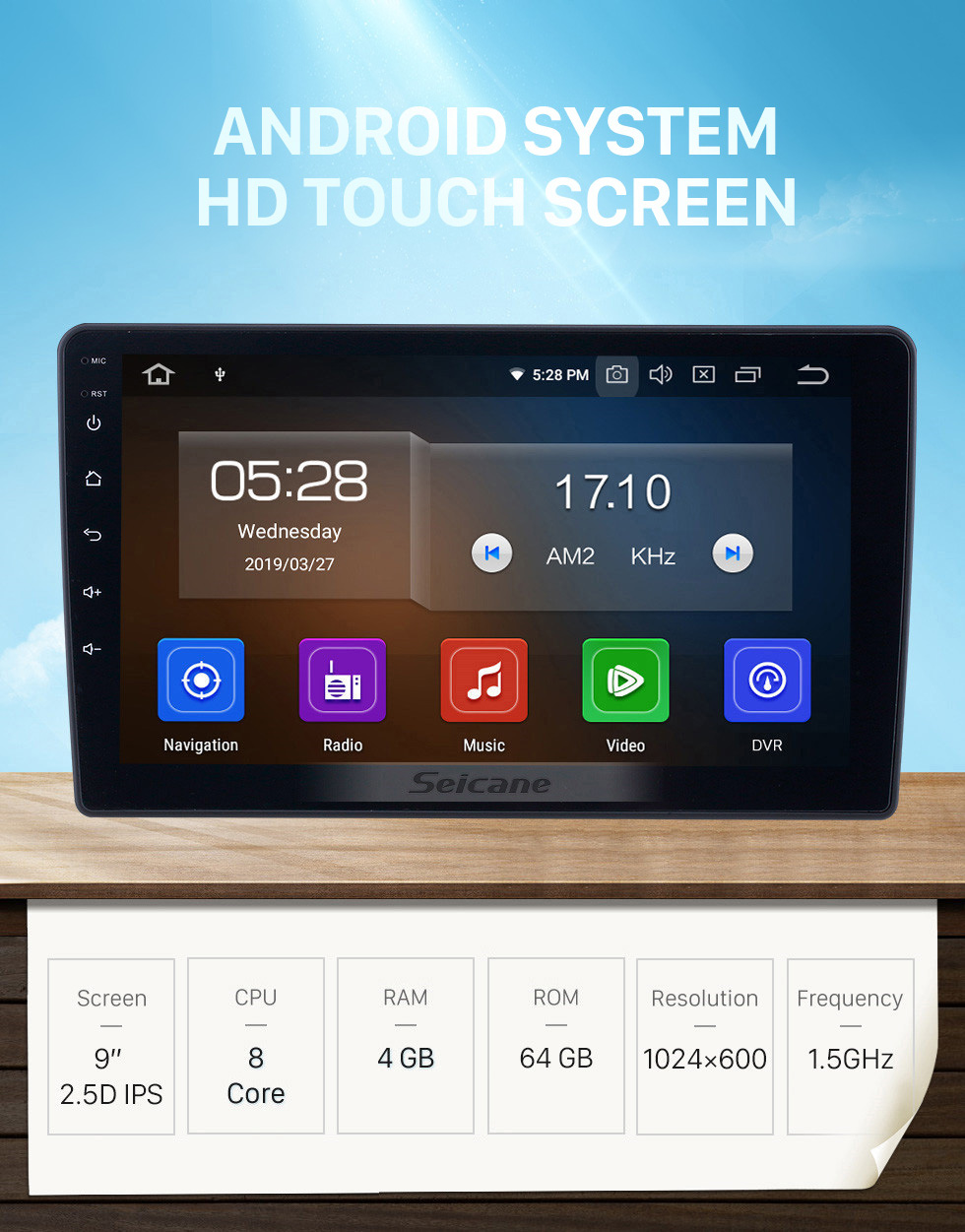 Seicane HD Touchscreen 2010-2014 Hyundai H1 Android 10.0 9 inch GPS Navigation Radio Bluetooth USB WIFI Carplay support DAB+ TPMS OBD2 Seicane HD Touchscreen 2010-2014 Hyundai H1 Android 10.0 9 inch GPS Navigation Radio Bluetooth USB WIFI Carplay support DAB+ TPMS OBD2