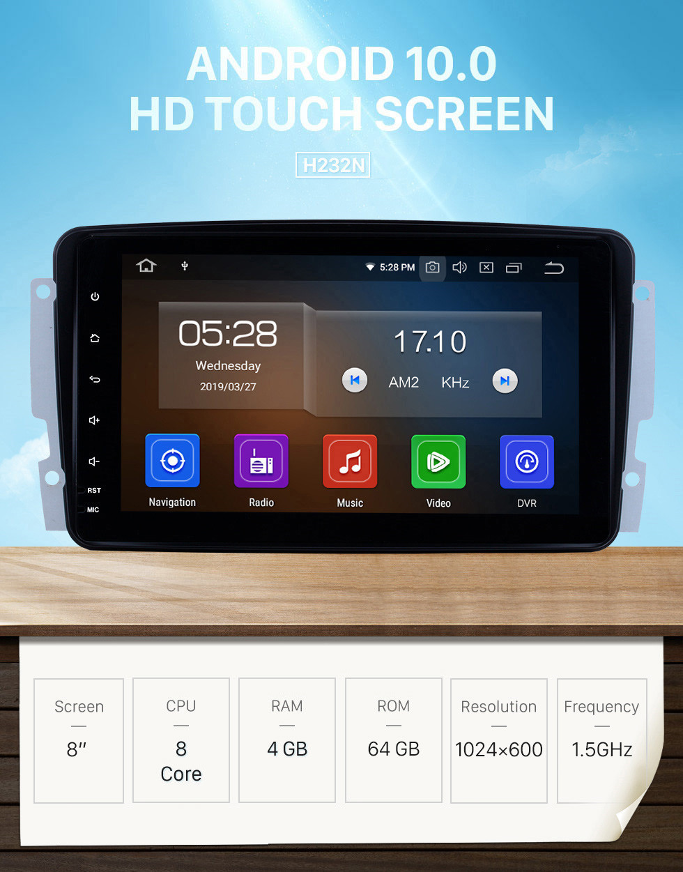 Seicane 1998 1999 2000 2001-2002 Mercedes-Benz E-W210 Android 10.0 Radio Bluetooth GPS Sat Nav WIFI USB Stereo Upgrade Support Rearview Camera Digital TV Mirror Link Auto A/V Seicane 1998 1999 2000 2001-2002 Mercedes-Benz E-W210 Android 10.0 Radio Bluetooth GPS Sat Nav WIFI USB Stereo Upgrade Support Rearview Camera Digital TV Mirror Link Auto A/V