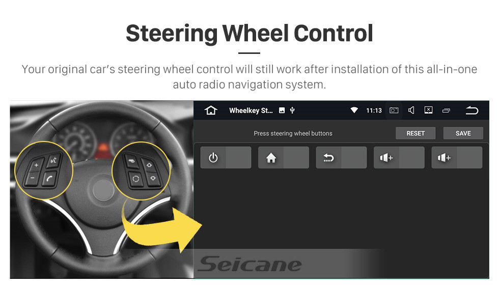 Seicane 2007-2012 GMC Юкон / Акадия / Тахо Шевроле Шевроле Тахо / Пригородный Buick Enclave Android 10.0 9-дюймовый GPS-навигация Радио Bluetooth HD Сенсорный экран Поддержка Carplay TPMS Seicane 2007-2012 GMC Юкон / Акадия / Тахо Шевроле Шевроле Тахо / Пригородный Buick Enclave Android 10.0 9-дюймовый GPS-навигация Радио Bluetooth HD Сенсорный экран Поддержка Carplay TPMS