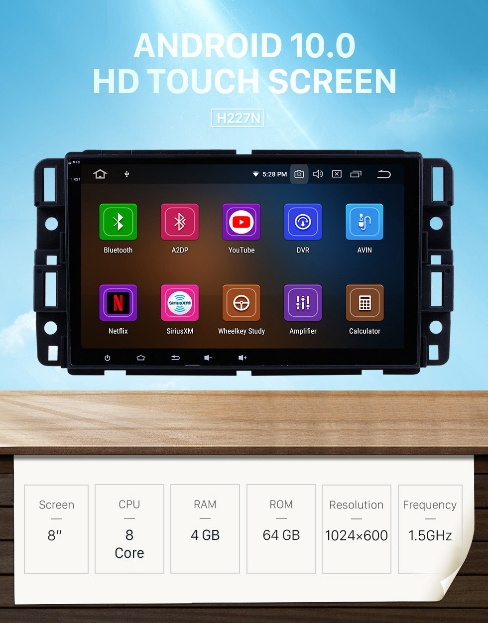 Seicane 8-дюймовый Android 10.0 вторичного рынка радио HD с сенсорным экраном головное устройство для 2007 2008 2009 2010 2011 GMC Yukon Denali Автомобильная стереосистема GPS-навигация Bluetooth-телефон Поддержка WIFI OBDII DVR USB Управление рулевого колеса Рез Seicane 8-дюймовый Android 10.0 вторичного рынка радио HD с сенсорным экраном головное устройство для 2007 2008 2009 2010 2011 GMC Yukon Denali Автомобильная стереосистема GPS-навигация Bluetooth-телефон Поддержка WIFI OBDII DVR USB Управление рулевого колеса Рез