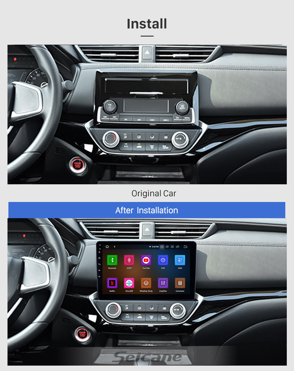 Seicane 10.1 pulgadas 2018-2019 Honda Crider Android 10.0 Navegación GPS Radio Bluetooth HD Pantalla táctil AUX USB WIFI Carplay ayuda OBD2 1080P Seicane 10.1 pulgadas 2018-2019 Honda Crider Android 10.0 Navegación GPS Radio Bluetooth HD Pantalla táctil AUX USB WIFI Carplay ayuda OBD2 1080P