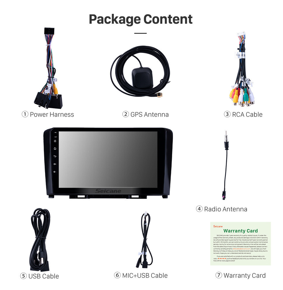Seicane Android 10.0 9 inch GPS Navigation Radio for 2011-2016 Great Wall Haval H6 with HD Touchscreen Carplay Bluetooth WIFI AUX support TPMS Digital TV Seicane Android 10.0 9 inch GPS Navigation Radio for 2011-2016 Great Wall Haval H6 with HD Touchscreen Carplay Bluetooth WIFI AUX support TPMS Digital TV