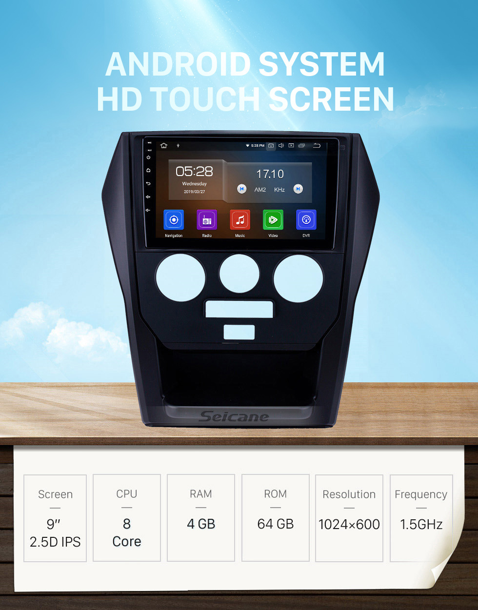 Seicane Android 10.0 9 pulgadas Radio de navegación GPS para 2015 Mahindra Scorpio Manual A / C con pantalla táctil HD Carplay Bluetooth WIFI USB AUX asistencia TPMS OBD2 Seicane Android 10.0 9 pulgadas Radio de navegación GPS para 2015 Mahindra Scorpio Manual A / C con pantalla táctil HD Carplay Bluetooth WIFI USB AUX asistencia TPMS OBD2