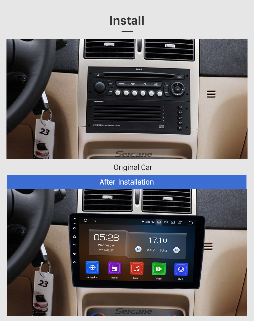 Seicane OEM 9 Zoll Android 10.0 Radio für 2001-2008 Peugeot 307 Bluetooth WIFI HD Touchscreen Musik GPS Navigation Carplay USB Unterstützung Digital TV TPMS Seicane OEM 9 Zoll Android 10.0 Radio für 2001-2008 Peugeot 307 Bluetooth WIFI HD Touchscreen Musik GPS Navigation Carplay USB Unterstützung Digital TV TPMS