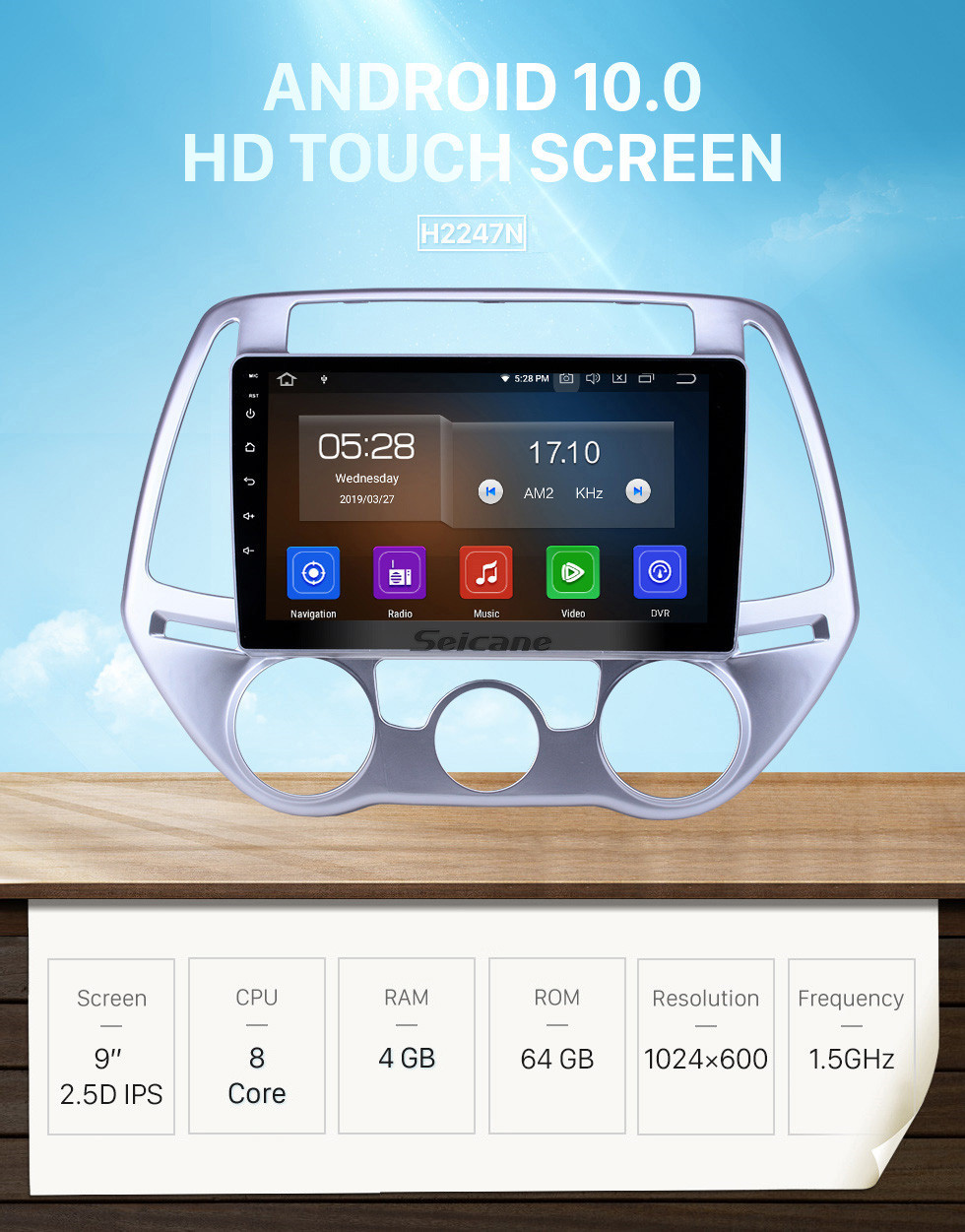 Seicane 9 inch Android 10.0 Radio for 2012-2014 Hyundai I20 Manual A/C Bluetooth Wifi HD Touchscreen GPS Navigation Carplay USB support DVR OBD2 Rearview camera Seicane 9 inch Android 10.0 Radio for 2012-2014 Hyundai I20 Manual A/C Bluetooth Wifi HD Touchscreen GPS Navigation Carplay USB support DVR OBD2 Rearview camera