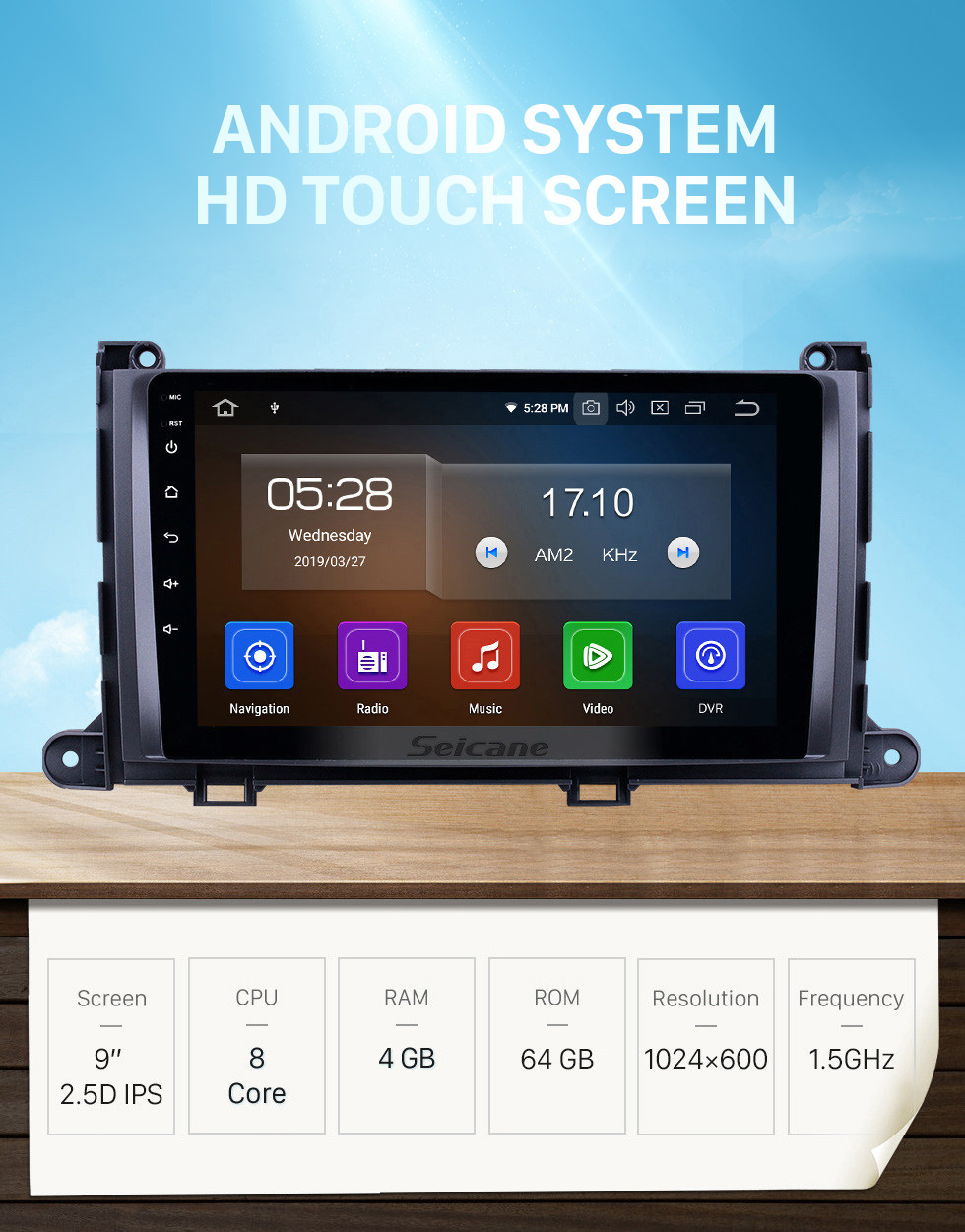 Seicane Android 10.0 9 inch GPS Navigation Radio for 2009-2014 Toyota Sienna with HD Touchscreen Carplay Bluetooth WIFI USB AUX support Mirror Link OBD2 SWC Seicane Android 10.0 9 inch GPS Navigation Radio for 2009-2014 Toyota Sienna with HD Touchscreen Carplay Bluetooth WIFI USB AUX support Mirror Link OBD2 SWC