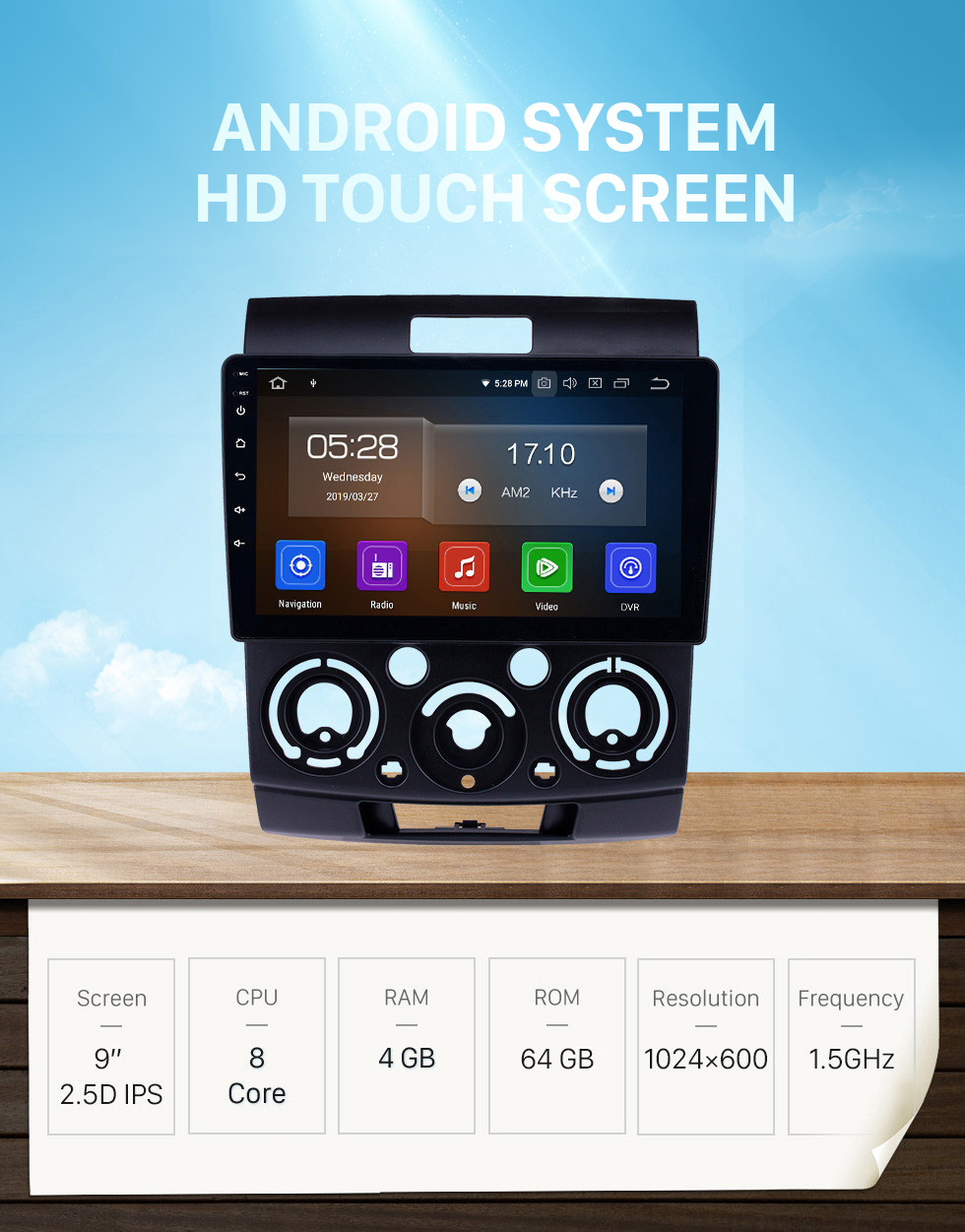Seicane 2006-2010 Ford Everest/Ranger Android 10.0 9 inch GPS Navigation Radio Bluetooth HD Touchscreen USB Carplay support TPMS Steering Wheel Control Seicane 2006-2010 Ford Everest/Ranger Android 10.0 9 inch GPS Navigation Radio Bluetooth HD Touchscreen USB Carplay support TPMS Steering Wheel Control