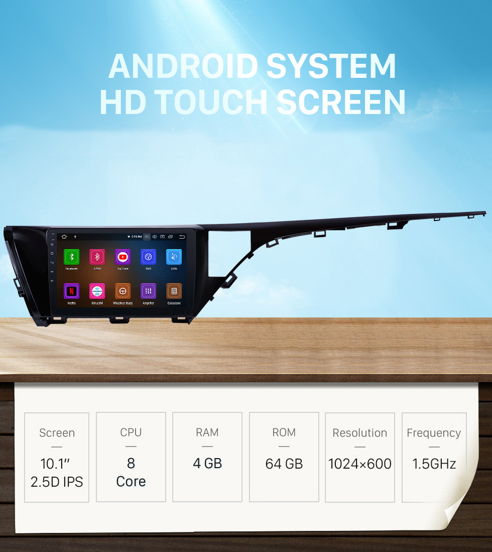 Seicane 10.1 inch Android 10.0 Radio for 2018-2019 Toyota Camry LHD Bluetooth Wifi HD Touchscreen GPS Navigation Carplay USB support DVR Digital TV TPMS Seicane 10.1 inch Android 10.0 Radio for 2018-2019 Toyota Camry LHD Bluetooth Wifi HD Touchscreen GPS Navigation Carplay USB support DVR Digital TV TPMS