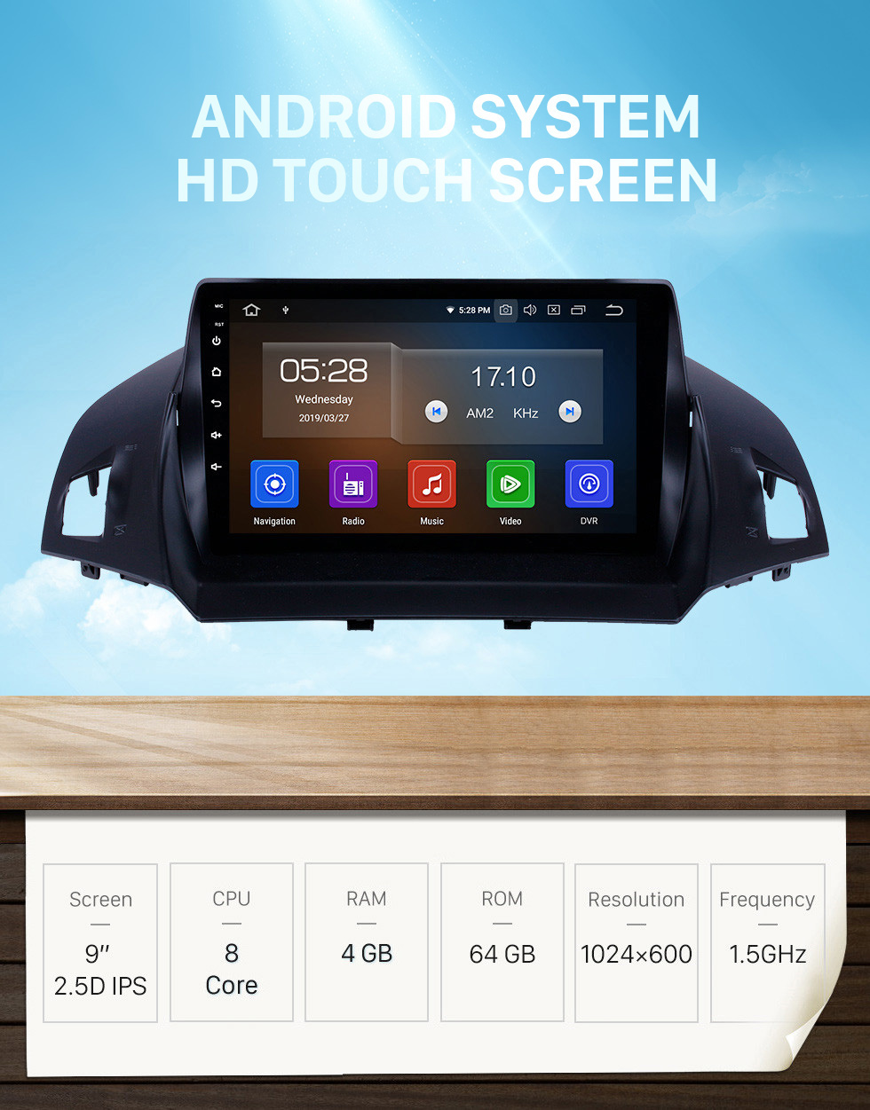 Seicane Android 10.0 9 inch GPS Navigation Radio for 2013-2016 Ford Escape with HD Touchscreen Carplay Bluetooth WIFI USB AUX support Mirror Link OBD2 SWC Seicane Android 10.0 9 inch GPS Navigation Radio for 2013-2016 Ford Escape with HD Touchscreen Carplay Bluetooth WIFI USB AUX support Mirror Link OBD2 SWC