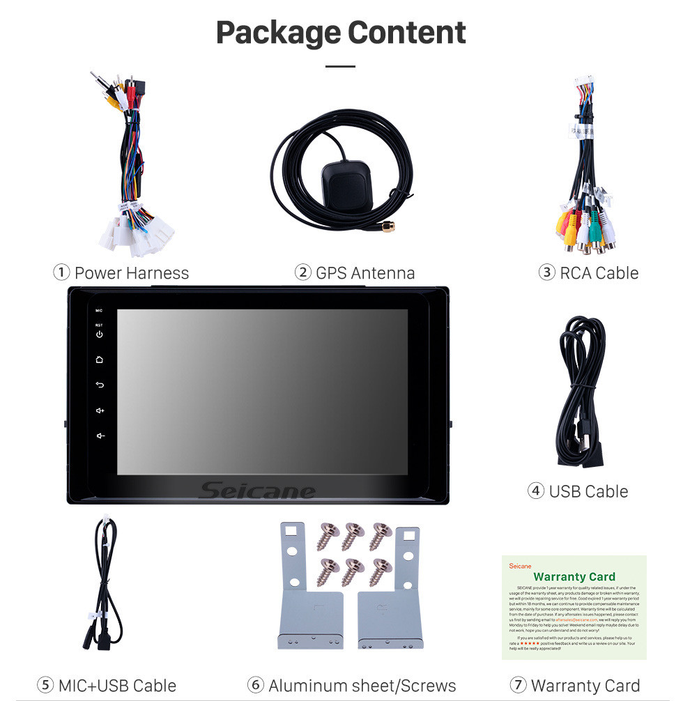 Seicane 8 inch Android 10.0 GPS Navigation Radio for 2017 2018 2019 Toyota Corolla with HD Touchscreen Carplay Bluetooth WIFI USB support Mirror Link OBD2 SWC Seicane 8 inch Android 10.0 GPS Navigation Radio for 2017 2018 2019 Toyota Corolla with HD Touchscreen Carplay Bluetooth WIFI USB support Mirror Link OBD2 SWC