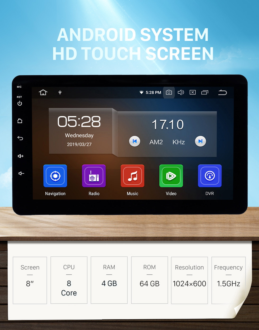 Seicane 8 inch Universal Radio Android 10.0 with GPS Navigation Bluetooth HD Touchscreen AUX Carplay Music support 1080P Video Digital TV Steering Wheel Control Seicane 8 inch Universal Radio Android 10.0 with GPS Navigation Bluetooth HD Touchscreen AUX Carplay Music support 1080P Video Digital TV Steering Wheel Control