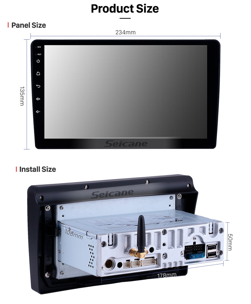 Seicane OEM 9 inch Android 10.0 GPS Navigation Radio for 2006-2010 Hyundai Azera Bluetooth Wifi HD Touchscreen Carplay USB support DVR Digital TV 1080P Seicane OEM 9 inch Android 10.0 GPS Navigation Radio for 2006-2010 Hyundai Azera Bluetooth Wifi HD Touchscreen Carplay USB support DVR Digital TV 1080P