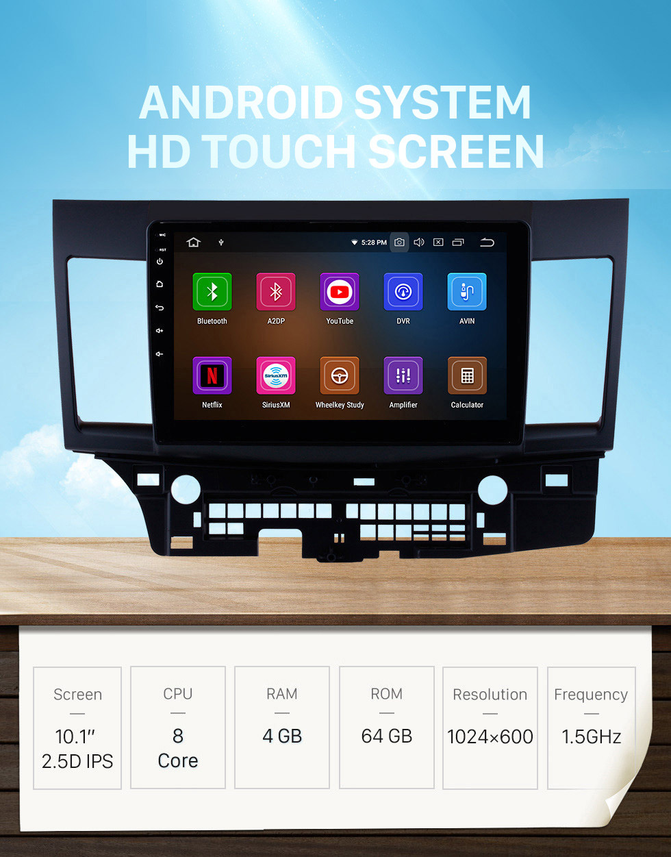 Seicane 2007-2015 Mitsubishi LANCER Android 10.0 Radio DVD player GPS navigation system Bluetooth HD 1024*600 touch screen Mirror link OBD2 DVR Rearview camera TV 1080P Video 3G WIFI Steering Wheel Control USB Seicane 2007-2015 Mitsubishi LANCER Android 10.0 Radio DVD player GPS navigation system Bluetooth HD 1024*600 touch screen Mirror link OBD2 DVR Rearview camera TV 1080P Video 3G WIFI Steering Wheel Control USB