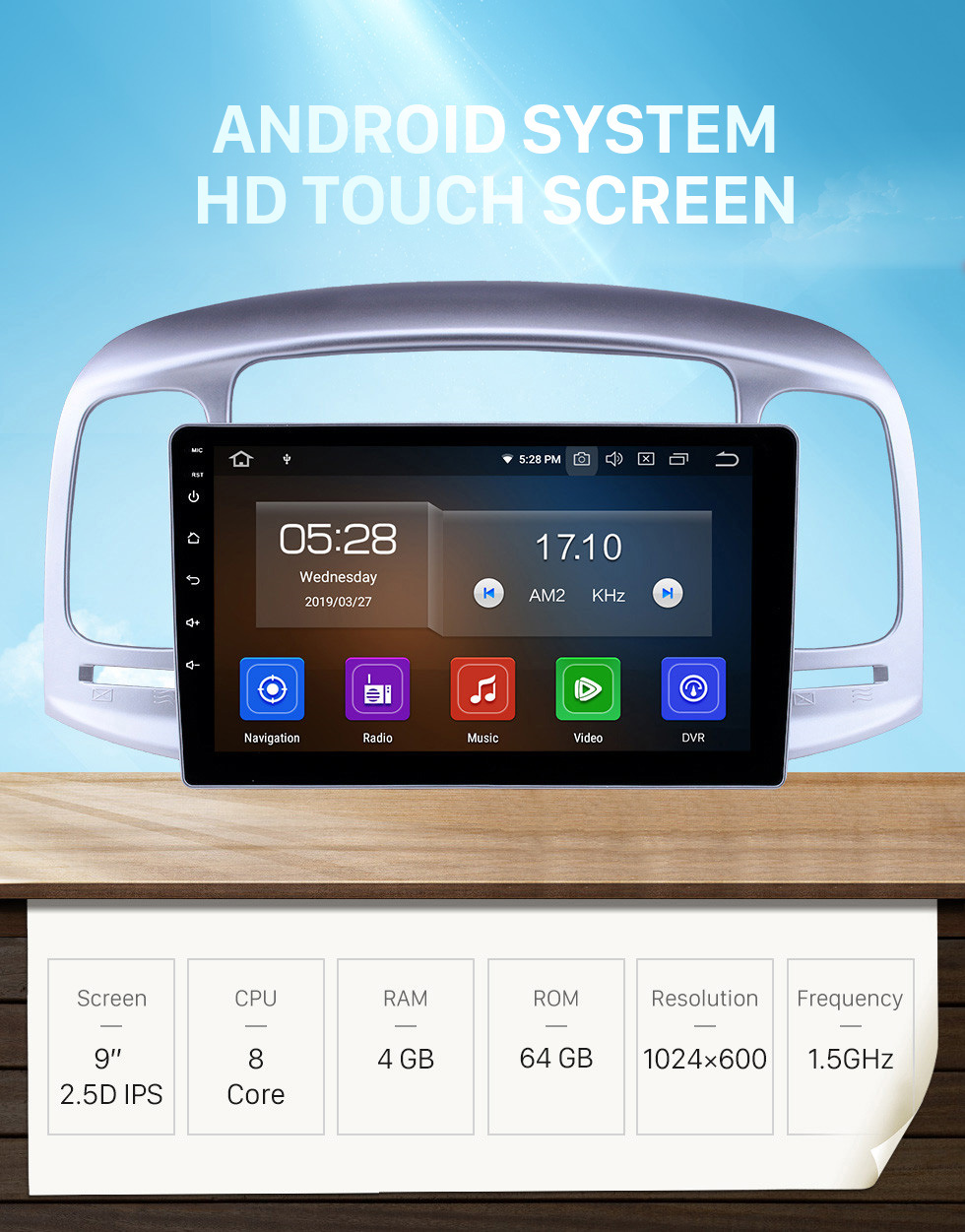 Seicane Aftermarket GPS Navigation Radio for 2006-2011 Hyundai Accent Android 10.0 9 inch Head Unit Audio with Carplay Bluetooth WIFI AUX support SWC TPMS Seicane Aftermarket GPS Navigation Radio for 2006-2011 Hyundai Accent Android 10.0 9 inch Head Unit Audio with Carplay Bluetooth WIFI AUX support SWC TPMS