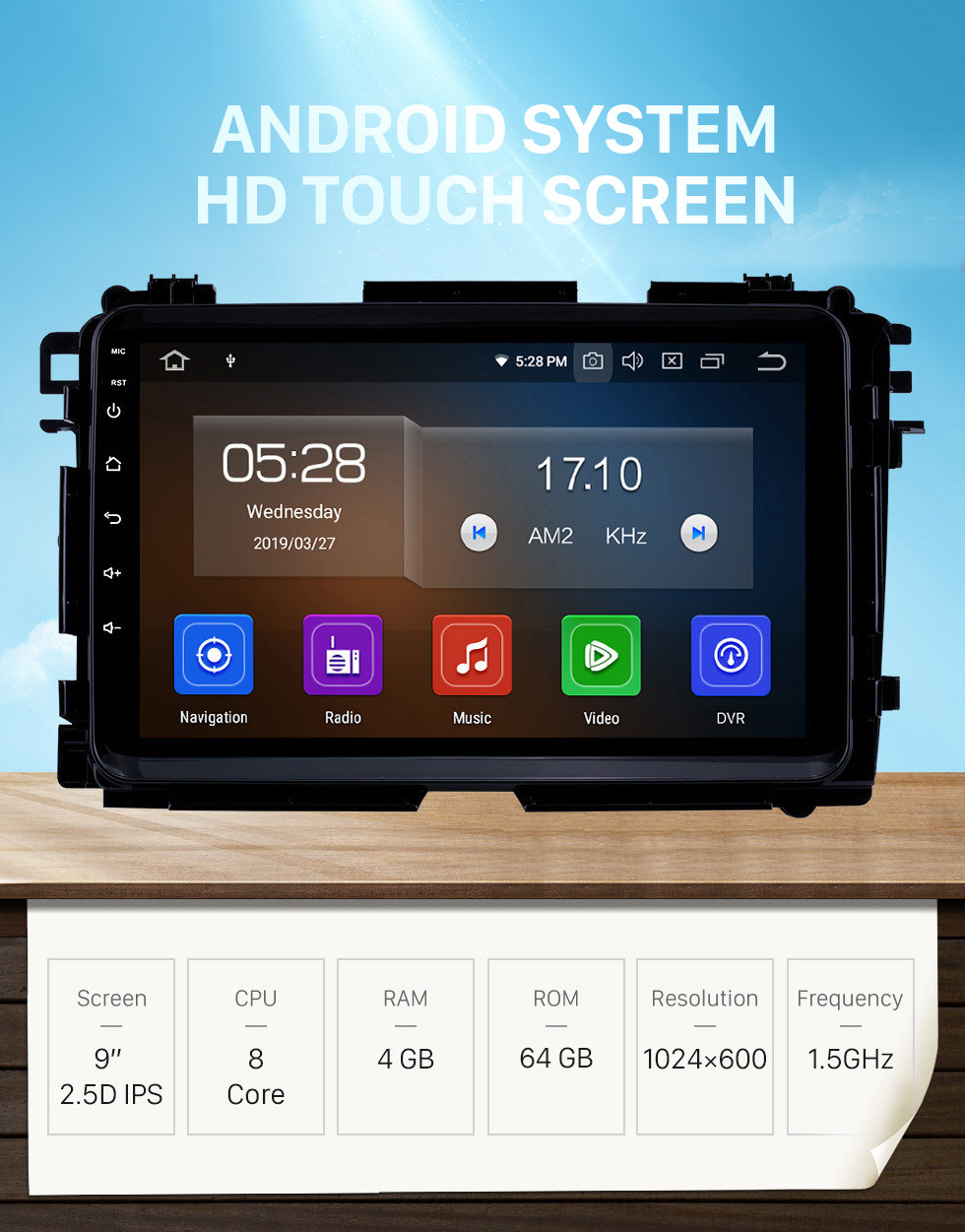 Seicane Android 10.0 9 inch 2015-2017 HONDA XRV Bluetooth Radio GPS Navigation Carplay System support OBD2 Didital TV Mirror Link Steering wheel Control 4G WIFI Seicane Android 10.0 9 inch 2015-2017 HONDA XRV Bluetooth Radio GPS Navigation Carplay System support OBD2 Didital TV Mirror Link Steering wheel Control 4G WIFI