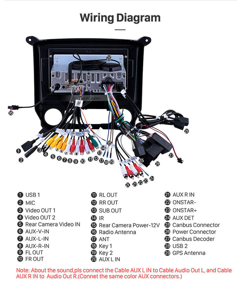 Seicane 2014-2018 Chevy Chevrolet Silverado 10.1 pouces Bleutooth Radio Android 10.0 GPS Navi HD Écran tactile Carplay Support stéréo DVR Lecteur DVD 4G WIFI Seicane 2014-2018 Chevy Chevrolet Silverado 10.1 pouces Bleutooth Radio Android 10.0 GPS Navi HD Écran tactile Carplay Support stéréo DVR Lecteur DVD 4G WIFI