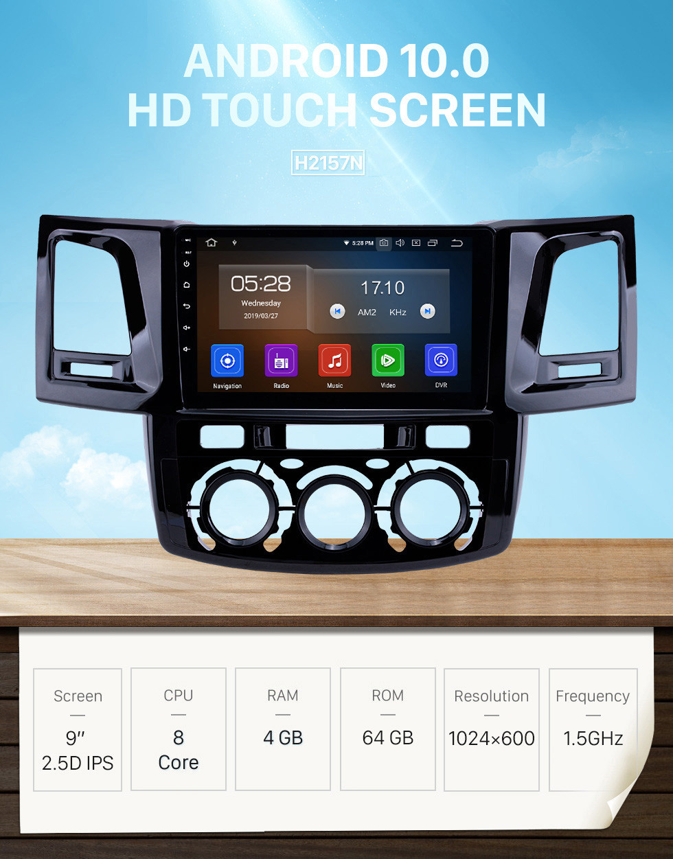 Seicane HD Touchscreen 2008-2014 Toyota Fortuner/Hilux Manual A/C LHD Android 10.0 9 inch GPS Navigation Radio Bluetooth Carplay AUX support SWC OBD2 Seicane HD Touchscreen 2008-2014 Toyota Fortuner/Hilux Manual A/C LHD Android 10.0 9 inch GPS Navigation Radio Bluetooth Carplay AUX support SWC OBD2