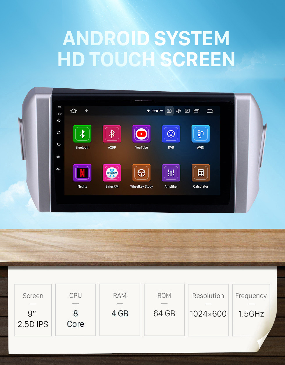 Seicane 2015-2018 Toyota innova LHD Android 10.0 9 inch GPS Navigation Radio Bluetooth HD Touchscreen USB Carplay Music support TPMS Steering Wheel Control Seicane 2015-2018 Toyota innova LHD Android 10.0 9 inch GPS Navigation Radio Bluetooth HD Touchscreen USB Carplay Music support TPMS Steering Wheel Control