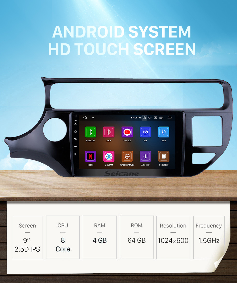 Seicane OEM 9 inch Android 10.0 Radio for 2012-2015 Kia Rio LHD Bluetooth WIFI HD Touchscreen Music GPS Navigation Carplay USB support Digital TV TPMS Seicane OEM 9 inch Android 10.0 Radio for 2012-2015 Kia Rio LHD Bluetooth WIFI HD Touchscreen Music GPS Navigation Carplay USB support Digital TV TPMS