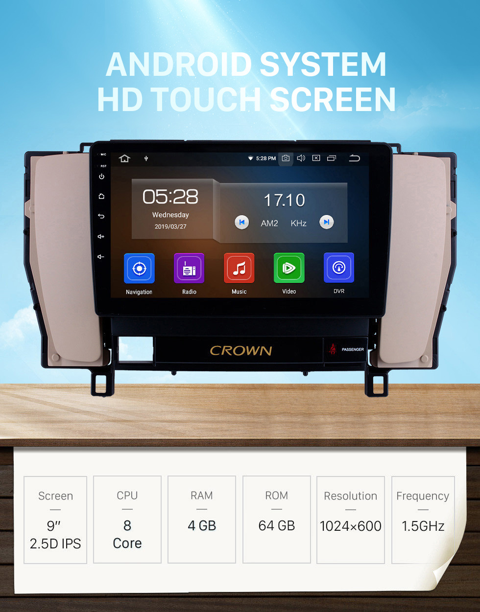 Seicane 9 inch 2010 2011 2012 2013 2014 Toyota old crown LHD Android 10.0 HD Touchscreen auto stereo GPS Navigation System Bluetooth FM/AM Radio Support 3G/4G WIFI Steering Wheel Control DVR OBD II Seicane 9 inch 2010 2011 2012 2013 2014 Toyota old crown LHD Android 10.0 HD Touchscreen auto stereo GPS Navigation System Bluetooth FM/AM Radio Support 3G/4G WIFI Steering Wheel Control DVR OBD II