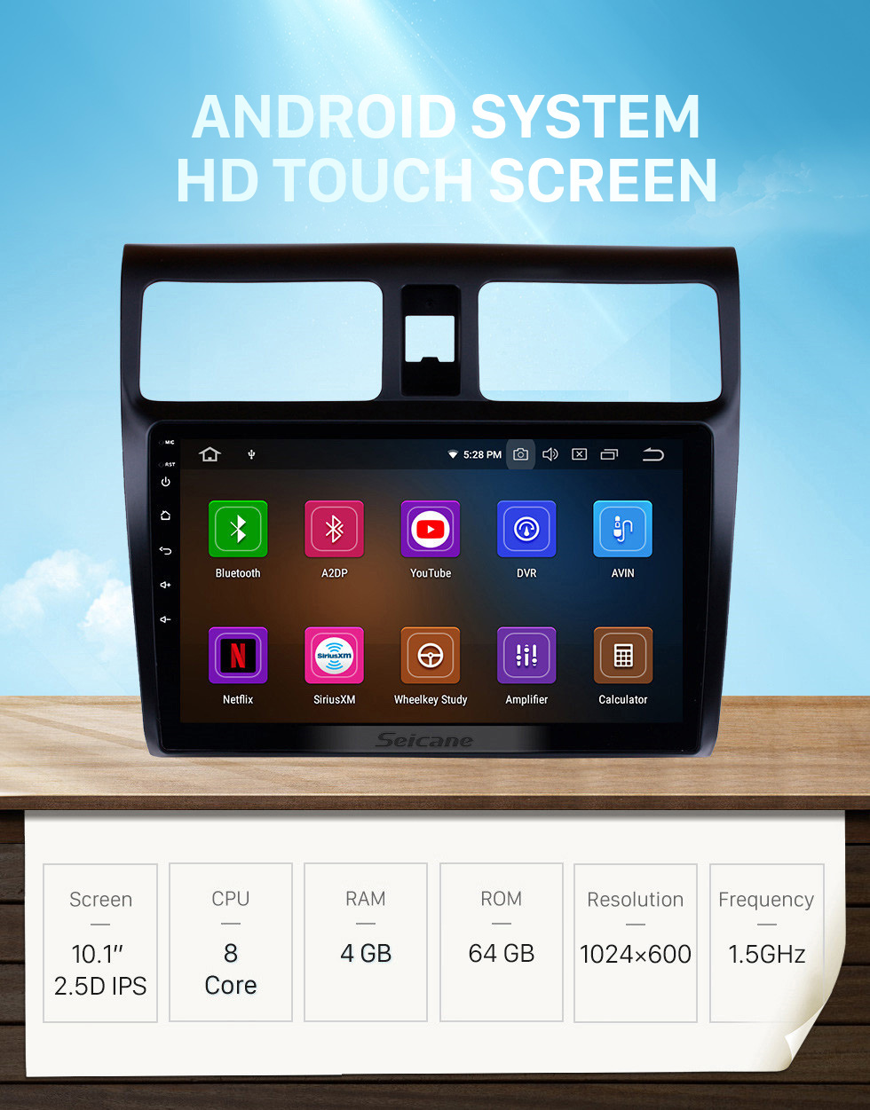 Seicane Aftermarket Radio 10.1 inch Android 10.0 GPS Navigation For 2005-2010 SUZUKI SWIFT Mirror Link Bluetooth WIFI Audio Support Rearview Camera 1080P Video DVR DAB+ DVD Player Seicane Aftermarket Radio 10.1 inch Android 10.0 GPS Navigation For 2005-2010 SUZUKI SWIFT Mirror Link Bluetooth WIFI Audio Support Rearview Camera 1080P Video DVR DAB+ DVD Player