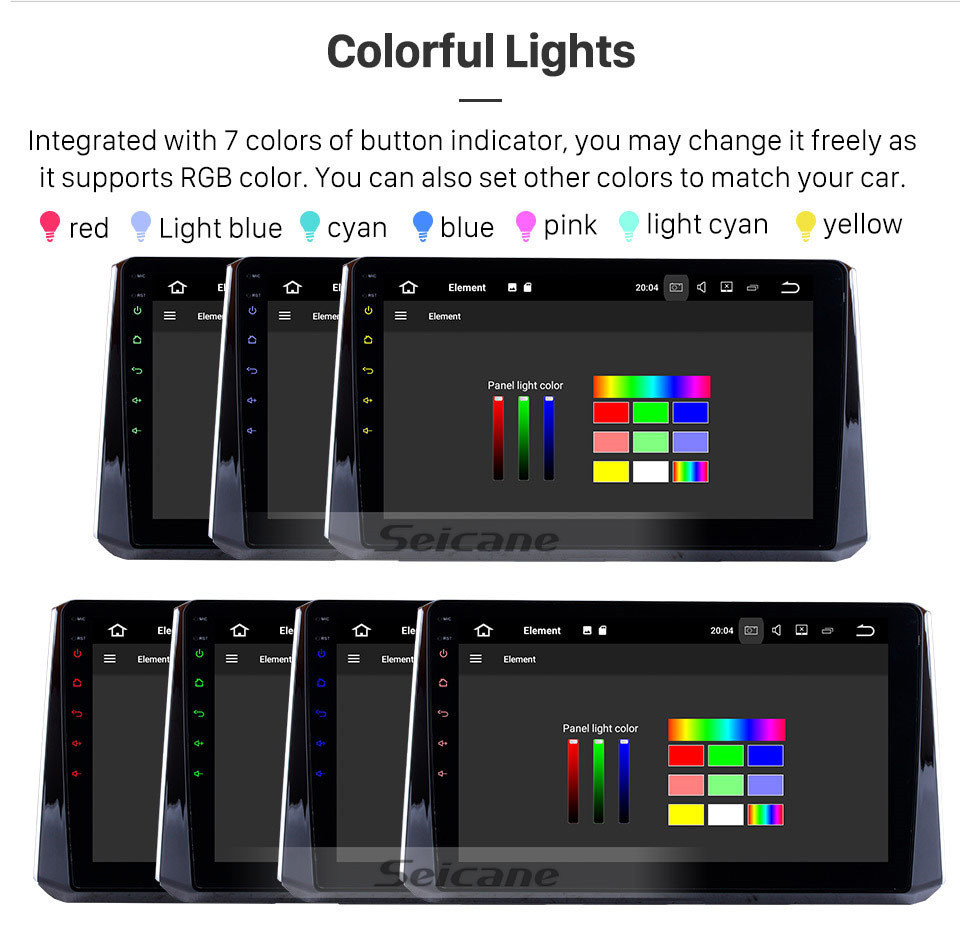 Seicane 10.1 inch Android 10.0 2019 Toyota Corolla GPS Navigation system Support Radio IPS Full Screen 3G WiFi Bluetooth OBD2 Steering Wheel Control Seicane 10.1 inch Android 10.0 2019 Toyota Corolla GPS Navigation system Support Radio IPS Full Screen 3G WiFi Bluetooth OBD2 Steering Wheel Control