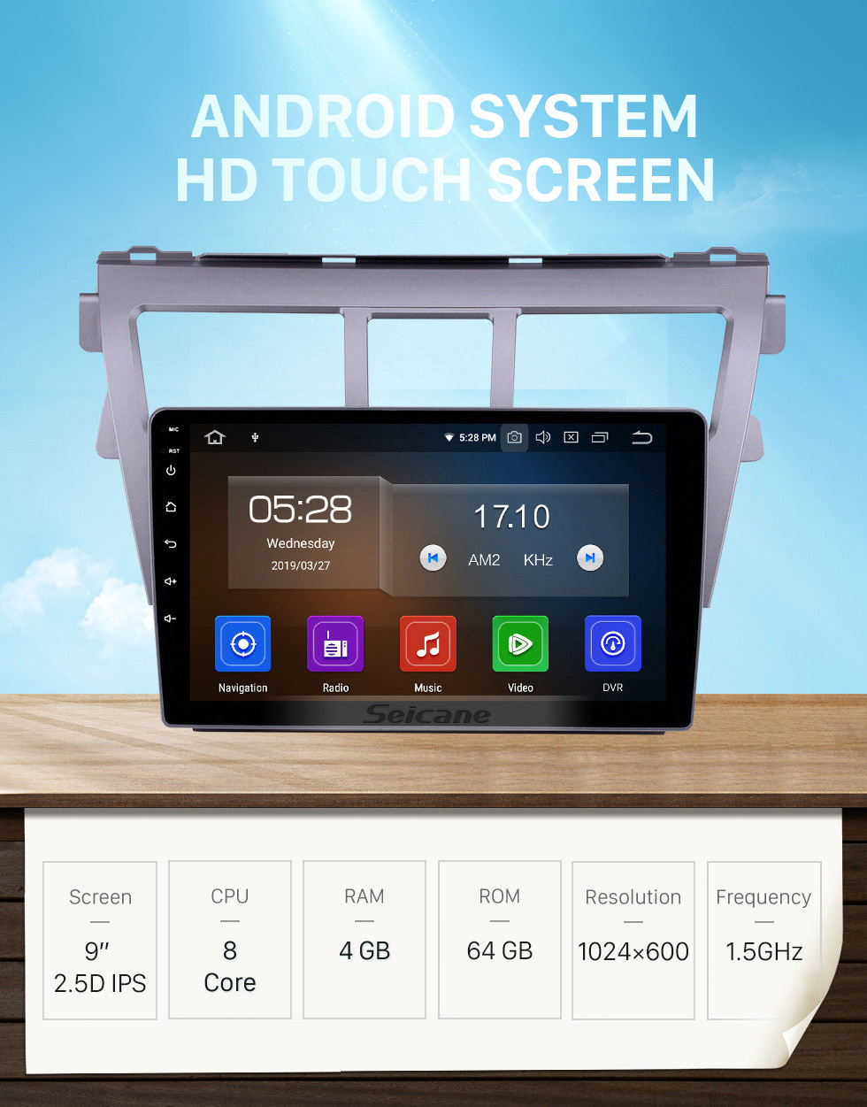 Seicane 9 Inch HD Touchscreen GPS Navigation System Auto stereo 2007-2012 Toyota Vios Android 10.0 Support Car Stereo OBDII 3G/4G WIFI Video Steering Wheel Control DVR Seicane 9 Inch HD Touchscreen GPS Navigation System Auto stereo 2007-2012 Toyota Vios Android 10.0 Support Car Stereo OBDII 3G/4G WIFI Video Steering Wheel Control DVR