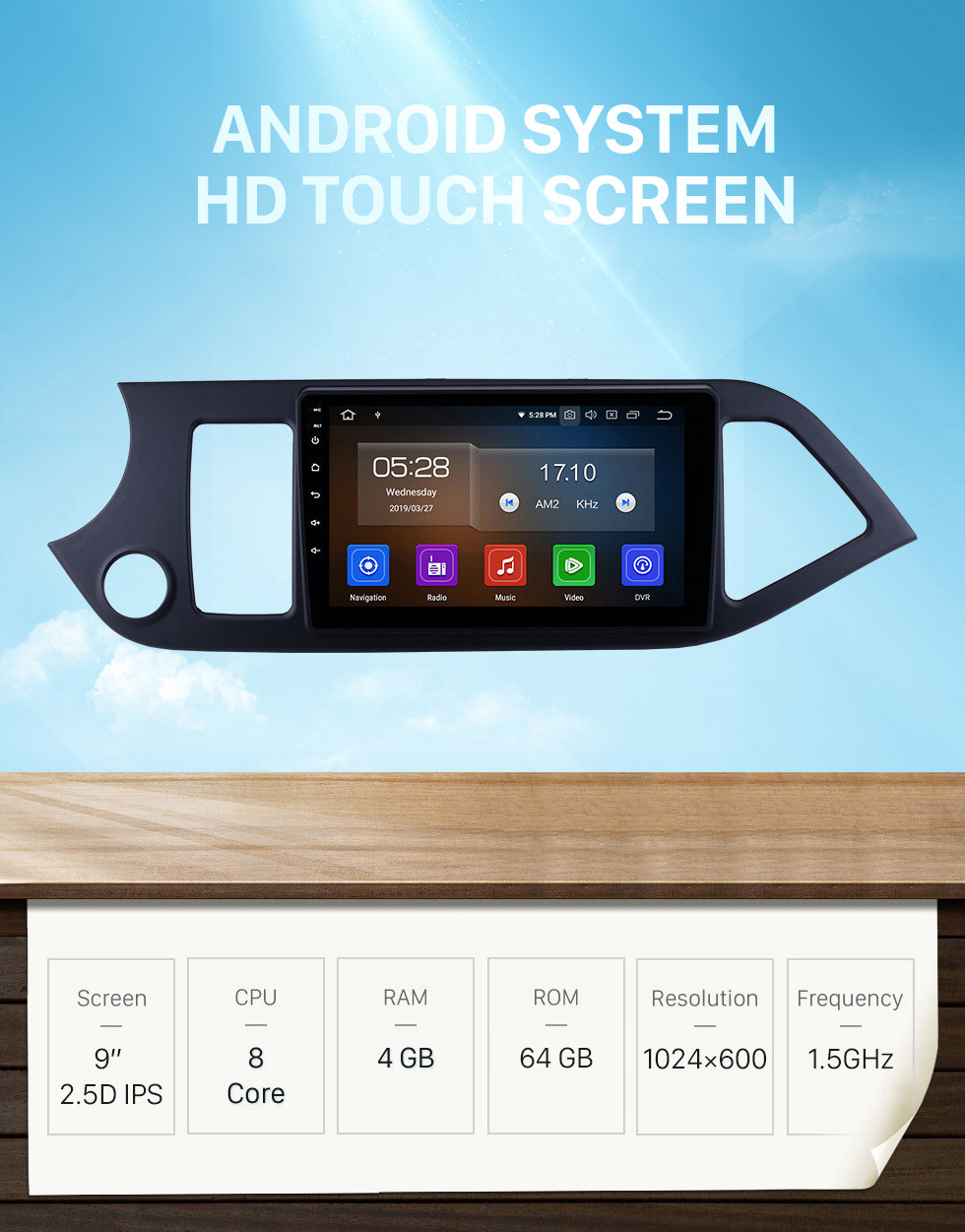 Seicane 9 Inch Android 10.0 GPS Navigation System Touch Screen For 2011-2014 KIA Morning Picanto Support Radio Bluetooth TPMS DVR OBD Mirror Link 3G WiFi TV Backup Camera Video Seicane 9 Inch Android 10.0 GPS Navigation System Touch Screen For 2011-2014 KIA Morning Picanto Support Radio Bluetooth TPMS DVR OBD Mirror Link 3G WiFi TV Backup Camera Video