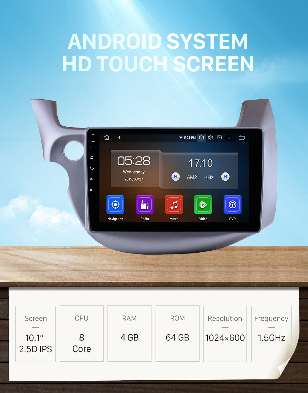 Seicane 2007-2013 Honda Fit (LHD) Android 10.0 10.1 inch GPS Navigation System with Bluetooth Radio OBD2 Backup Camera Digital TV Steering wheel Control Mirror Link Seicane 2007-2013 Honda Fit (LHD) Android 10.0 10.1 inch GPS Navigation System with Bluetooth Radio OBD2 Backup Camera Digital TV Steering wheel Control Mirror Link