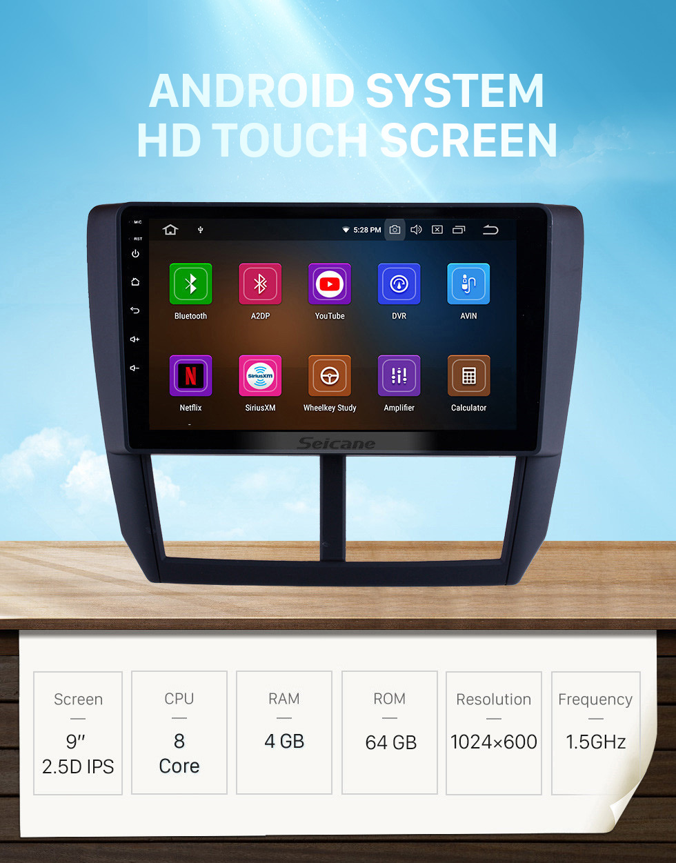 Seicane 9 inch Android 10.0 2008 2009 2010 2011 2012 Subaru Forester HD Touchscreen Head Unit GPS Radio GPS Navigation System Bluetooth Support Steering Wheel Control DVR Vedio Carplay 3G/4G WIFI Seicane 9 inch Android 10.0 2008 2009 2010 2011 2012 Subaru Forester HD Touchscreen Head Unit GPS Radio GPS Navigation System Bluetooth Support Steering Wheel Control DVR Vedio Carplay 3G/4G WIFI