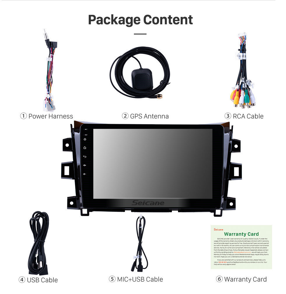 Seicane 10.1 inch 2011-2016 Nissan NAVARA Android 10.0 Radio GPS Navigation Mirror link Touch Screen OBD2 DVR TV WIFI Bluetooth USB Carplay Rearview Camera 1080P SWC Seicane 10.1 inch 2011-2016 Nissan NAVARA Android 10.0 Radio GPS Navigation Mirror link Touch Screen OBD2 DVR TV WIFI Bluetooth USB Carplay Rearview Camera 1080P SWC