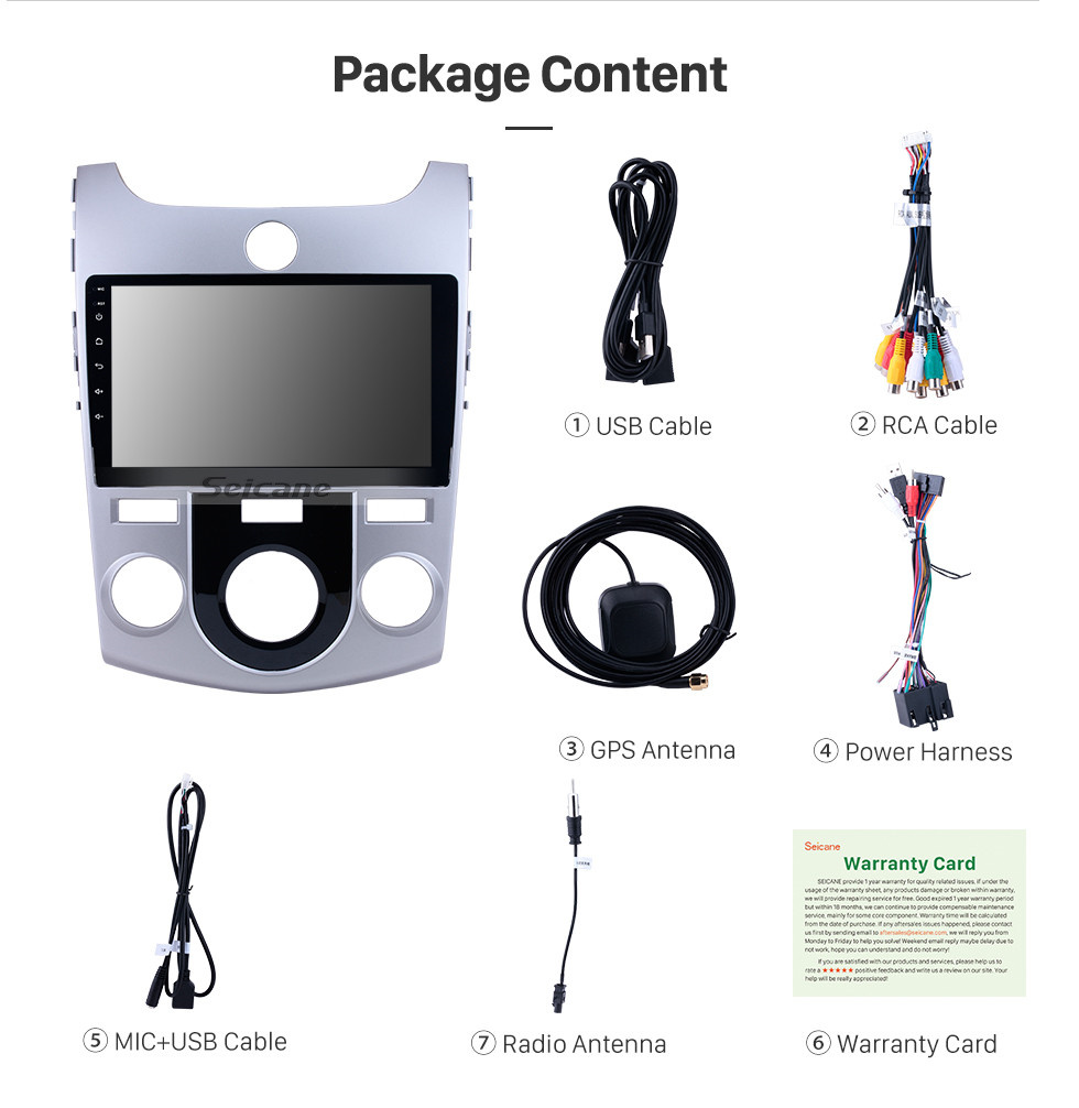 Seicane 9 inch Android 11.0 GPS navigation system for 2008-2012 KIA FORTE(MT) with Radio Bluetooth HD 1024*600 touch screen OBD2 DVR Rearview camera TV 1080P Video 3G WIFI USB SD Steering Wheel Control Mirror link Seicane 9 inch Android 11.0 GPS navigation system for 2008-2012 KIA FORTE(MT) with Radio Bluetooth HD 1024*600 touch screen OBD2 DVR Rearview camera TV 1080P Video 3G WIFI USB SD Steering Wheel Control Mirror link