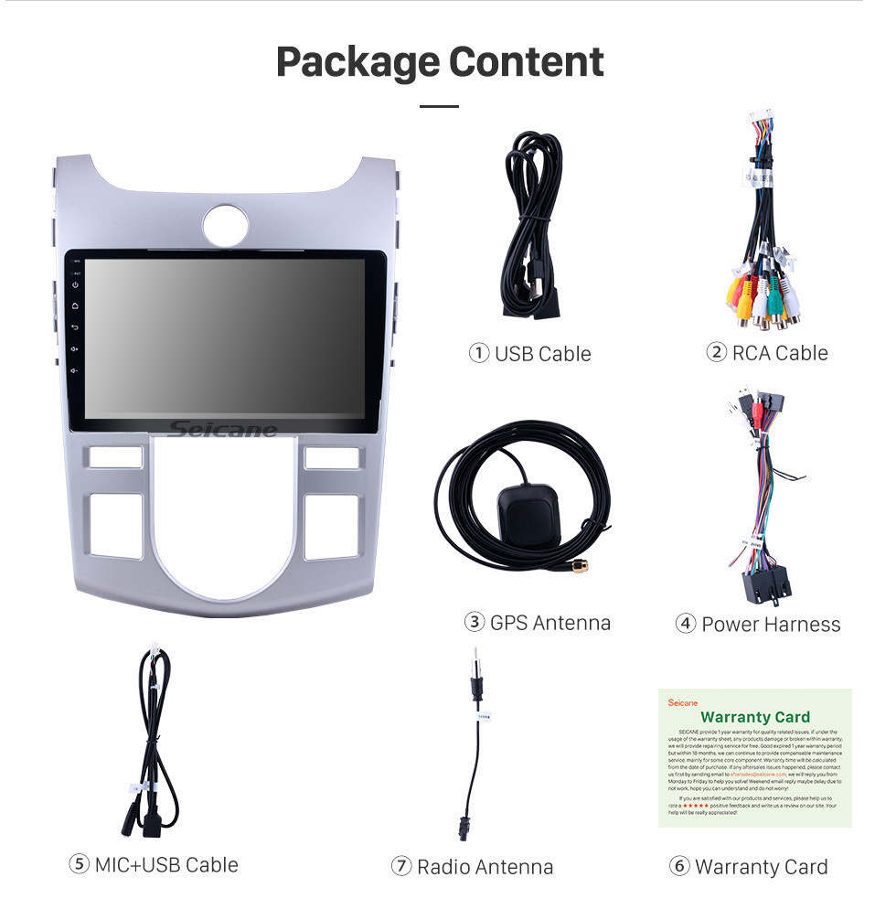 Seicane 9 inch Android 12.0 Radio DVD player navigation system for 2008-2012 KIA FORTE/CERATO(AT) with Bluetooth GPS HD 1024*600 touch screen OBD2 DVR Rearview camera TV 1080P Video 3G WIFI Steering Wheel Control USB Mirror link Seicane 9 inch Android 12.0 Radio DVD player navigation system for 2008-2012 KIA FORTE/CERATO(AT) with Bluetooth GPS HD 1024*600 touch screen OBD2 DVR Rearview camera TV 1080P Video 3G WIFI Steering Wheel Control USB Mirror link