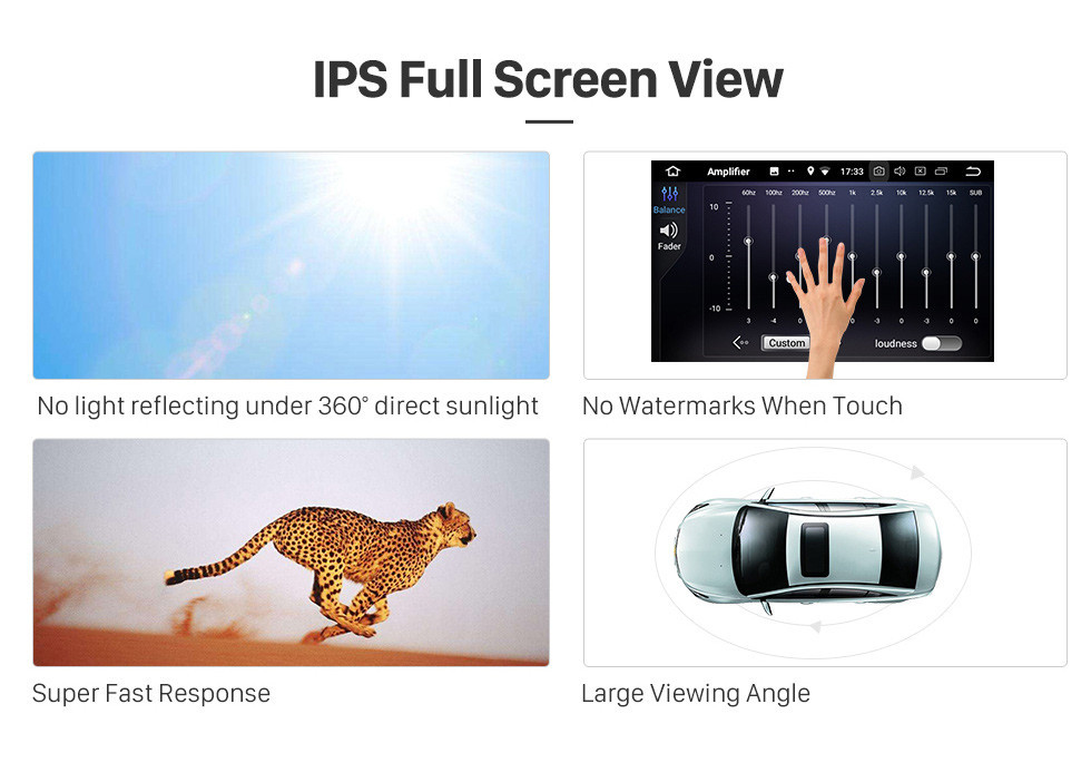 Seicane HD Touchscreen 9 Zoll für 2004 2005 2006-2012 Toyota Avanza Radio Android 11.0 GPS-Navigationssystem Bluetooth Carplay unterstützt DSP TPMS