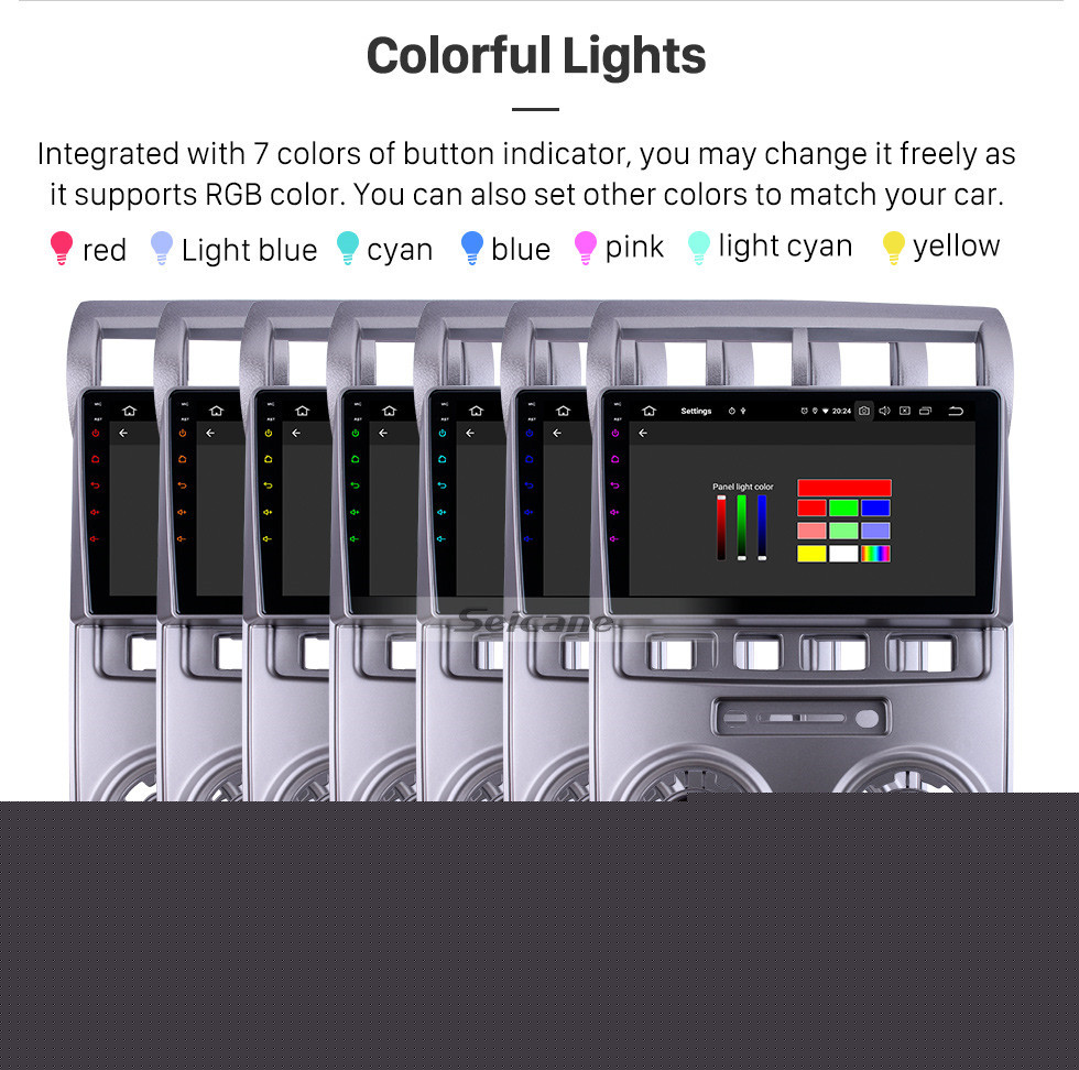 Seicane Écran tactile HD 9 pouces pour 2004 2005 2006-2012 Toyota Avanza Radio Android 11.0 Système de navigation GPS Bluetooth Carplay support DSP TPMS Seicane Écran tactile HD 9 pouces pour 2004 2005 2006-2012 Toyota Avanza Radio Android 11.0 Système de navigation GPS Bluetooth Carplay support DSP TPMS