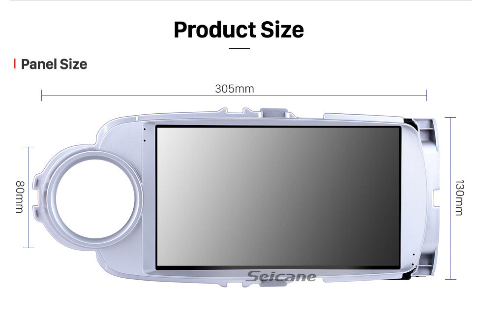 Seicane OEM 9 inch Android 11.0 for 2012 Toyota Yaris/Vitz Radio with Bluetooth HD Touchscreen GPS Navigation System Carplay support OBD2 Seicane OEM 9 inch Android 11.0 for 2012 Toyota Yaris/Vitz Radio with Bluetooth HD Touchscreen GPS Navigation System Carplay support OBD2