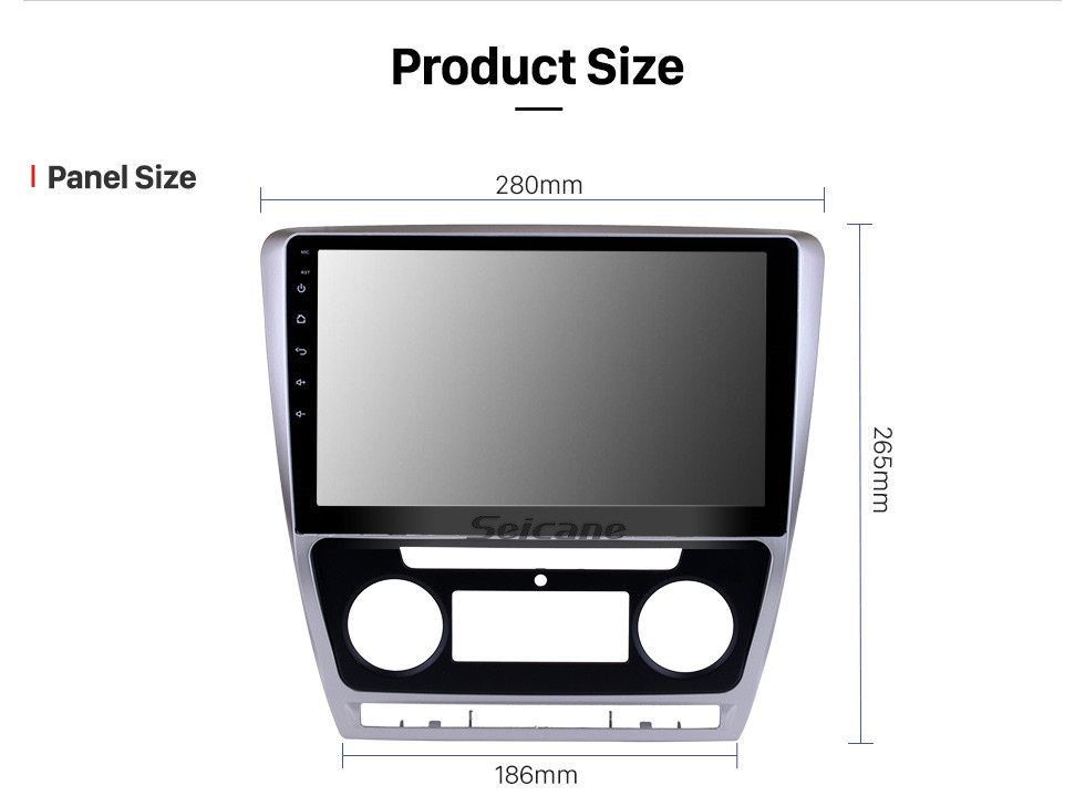 Seicane Android 11.0 Für 2007 2008 2009-2014 Skoda Octavia Radio 10,1 Zoll GPS-Navigationssystem Bluetooth HD Touchscreen Carplay unterstützt SWC Seicane Android 11.0 Für 2007 2008 2009-2014 Skoda Octavia Radio 10,1 Zoll GPS-Navigationssystem Bluetooth HD Touchscreen Carplay unterstützt SWC