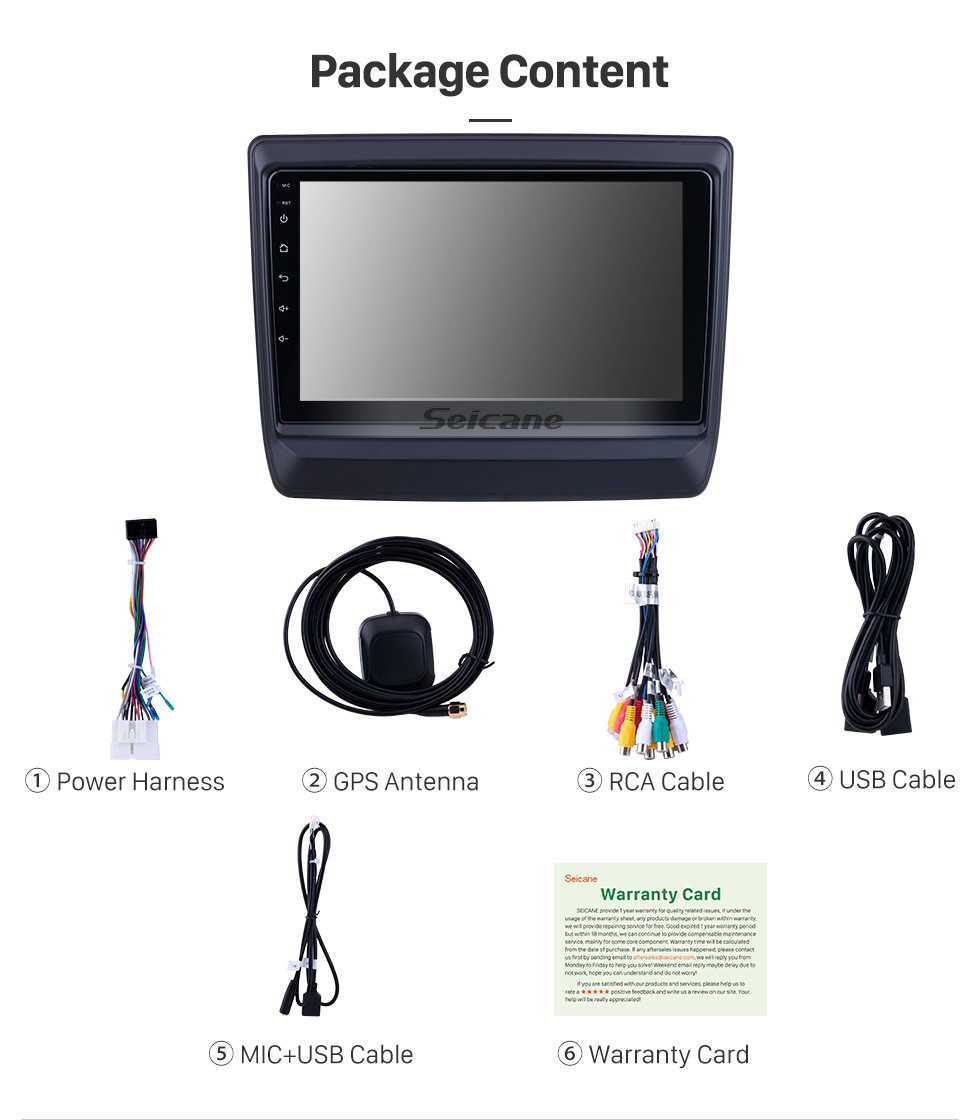 Seicane OEM 9 Zoll Android 11.0 für 2020 Isuzu D-Max Radio mit Bluetooth HD Touchscreen GPS-Navigationssystem Carplay-Unterstützung DSP TPMS Seicane OEM 9 Zoll Android 11.0 für 2020 Isuzu D-Max Radio mit Bluetooth HD Touchscreen GPS-Navigationssystem Carplay-Unterstützung DSP TPMS