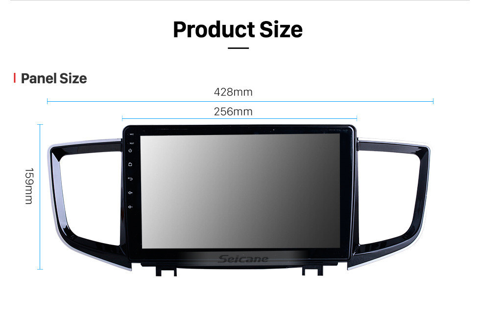 Seicane HD Touchscreen Android 13.0 für 2016 Honda Pilot Radio 10,1 Zoll GPS-Navigationssystem Bluetooth Carplay-Unterstützung DAB + Backup-Kamera Seicane HD Touchscreen Android 13.0 für 2016 Honda Pilot Radio 10,1 Zoll GPS-Navigationssystem Bluetooth Carplay-Unterstützung DAB + Backup-Kamera