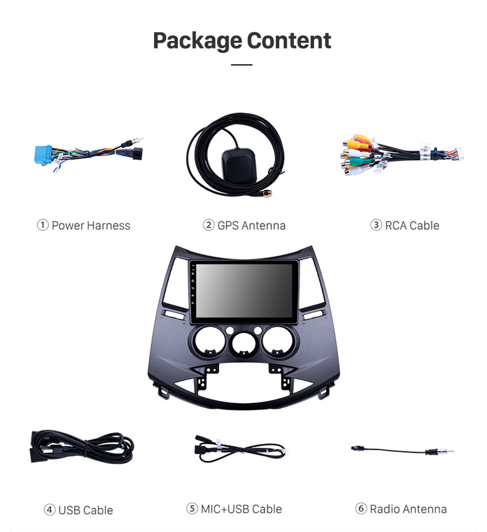 Seicane Para 2006 Mitsubishi Grandis Radio Android 11.0 Pantalla táctil HD de 9 pulgadas Bluetooth con sistema de navegación GPS Soporte Carplay 1080P Seicane Para 2006 Mitsubishi Grandis Radio Android 11.0 Pantalla táctil HD de 9 pulgadas Bluetooth con sistema de navegación GPS Soporte Carplay 1080P