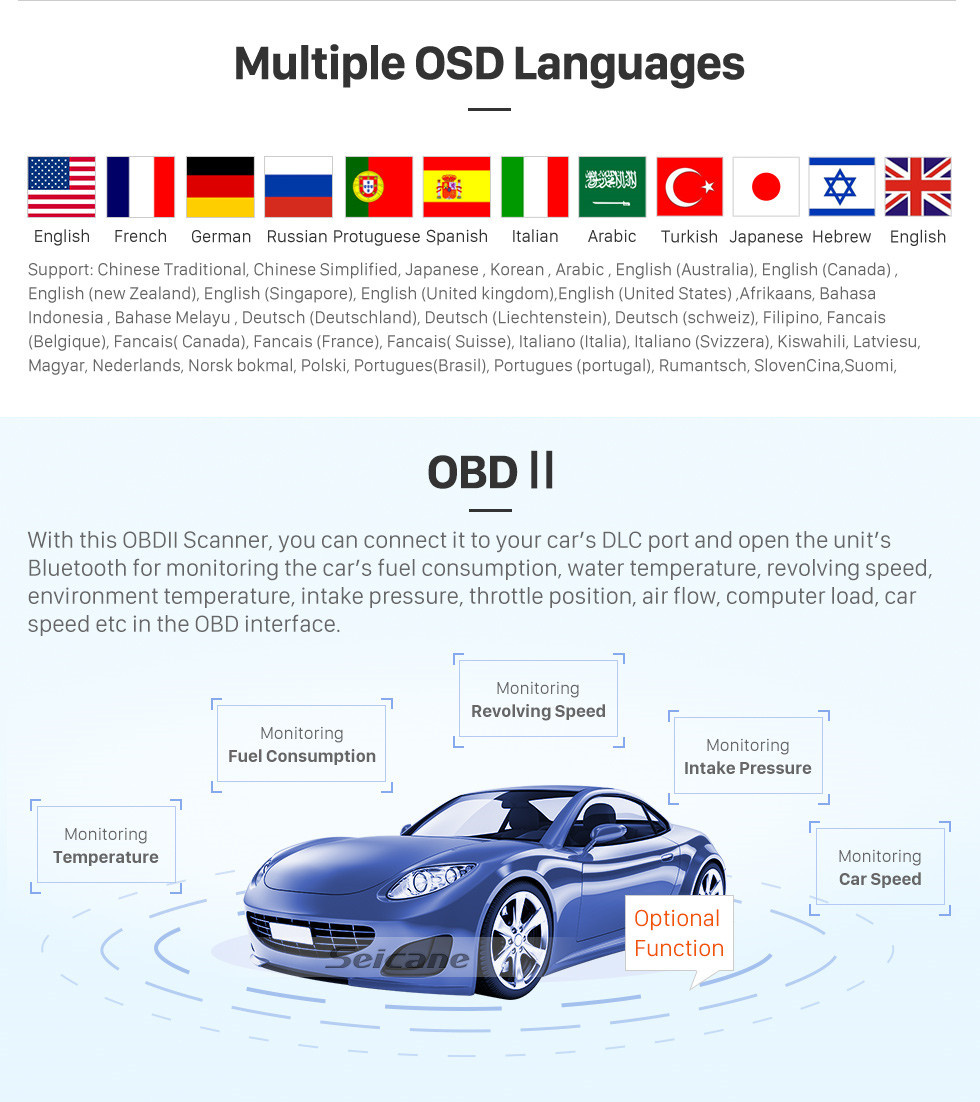 Seicane Для 2015 2016 2017-2020 Renault Duster Radio 9 дюймов Android 11.0 HD с сенсорным экраном Bluetooth с системой GPS-навигации Поддержка Carplay 1080P