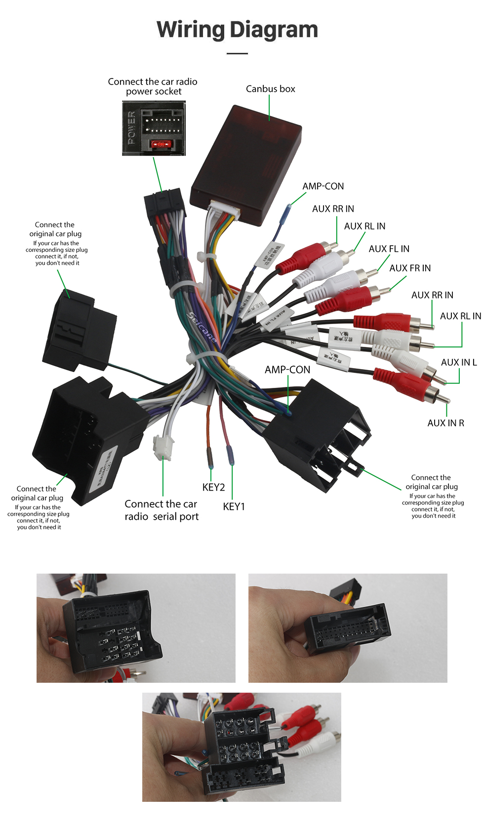 Seicane 9 pouces pour 2006 2007 2008-2013 Audi TT Radio Android 11.0 système de navigation GPS avec Bluetooth HD écran tactile Carplay support TV numérique