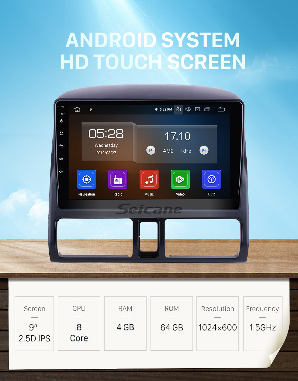 Seicane OEM 9 Zoll Android 12.0 für 2002 Honda CRV Radio Bluetooth HD Touchscreen GPS Navigationssystem Carplay Unterstützung DVR Rückfahrkamera Seicane OEM 9 Zoll Android 12.0 für 2002 Honda CRV Radio Bluetooth HD Touchscreen GPS Navigationssystem Carplay Unterstützung DVR Rückfahrkamera