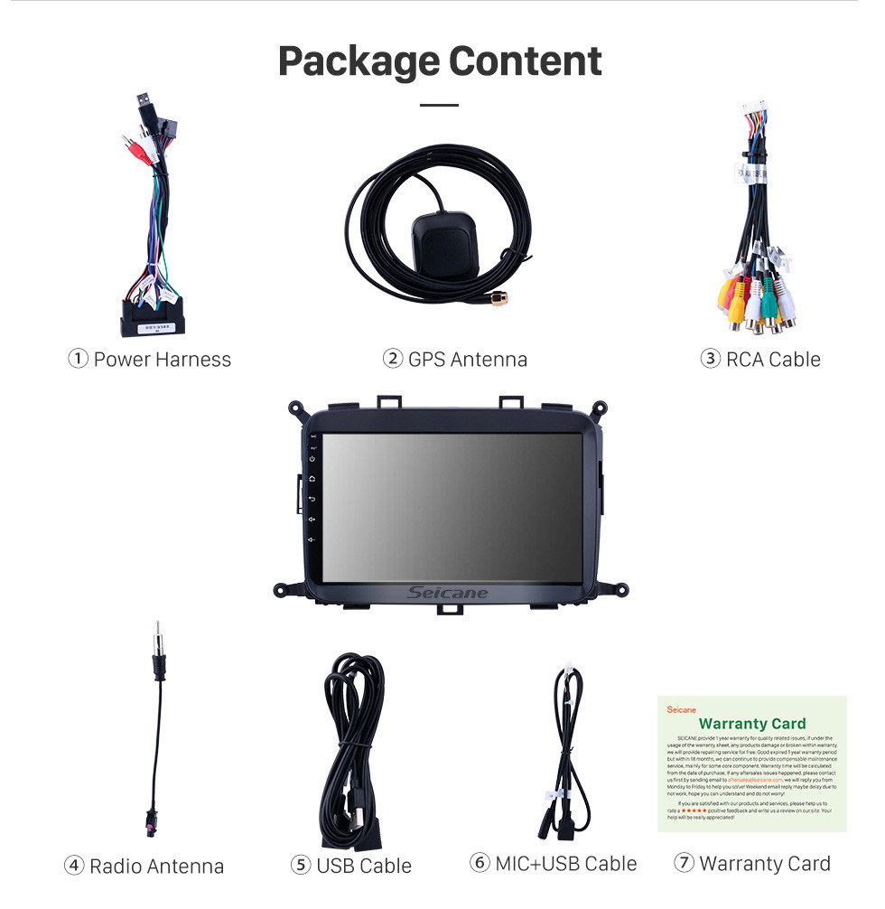 Seicane OEM 9 pulgadas Android 11.0 para 2014 2015 2016 2017 Kia Carens Radio Bluetooth HD Pantalla táctil Sistema de navegación GPS Carplay compatible con DVR Seicane OEM 9 pulgadas Android 11.0 para 2014 2015 2016 2017 Kia Carens Radio Bluetooth HD Pantalla táctil Sistema de navegación GPS Carplay compatible con DVR