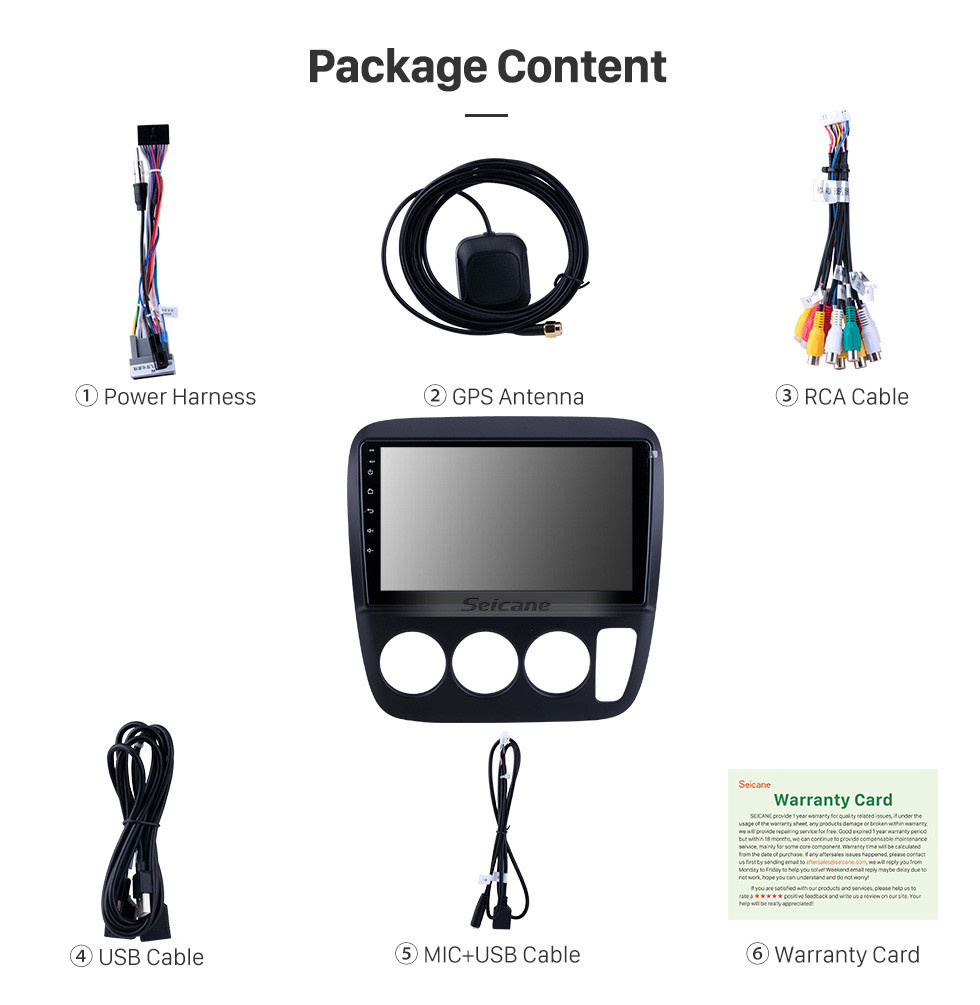 Seicane Para 1998 1999 2000 Honda CR-V Performa Radio 9 pulgadas Android 12.0 HD Pantalla táctil Bluetooth con sistema de navegación GPS Soporte Carplay 1080P Seicane Para 1998 1999 2000 Honda CR-V Performa Radio 9 pulgadas Android 12.0 HD Pantalla táctil Bluetooth con sistema de navegación GPS Soporte Carplay 1080P